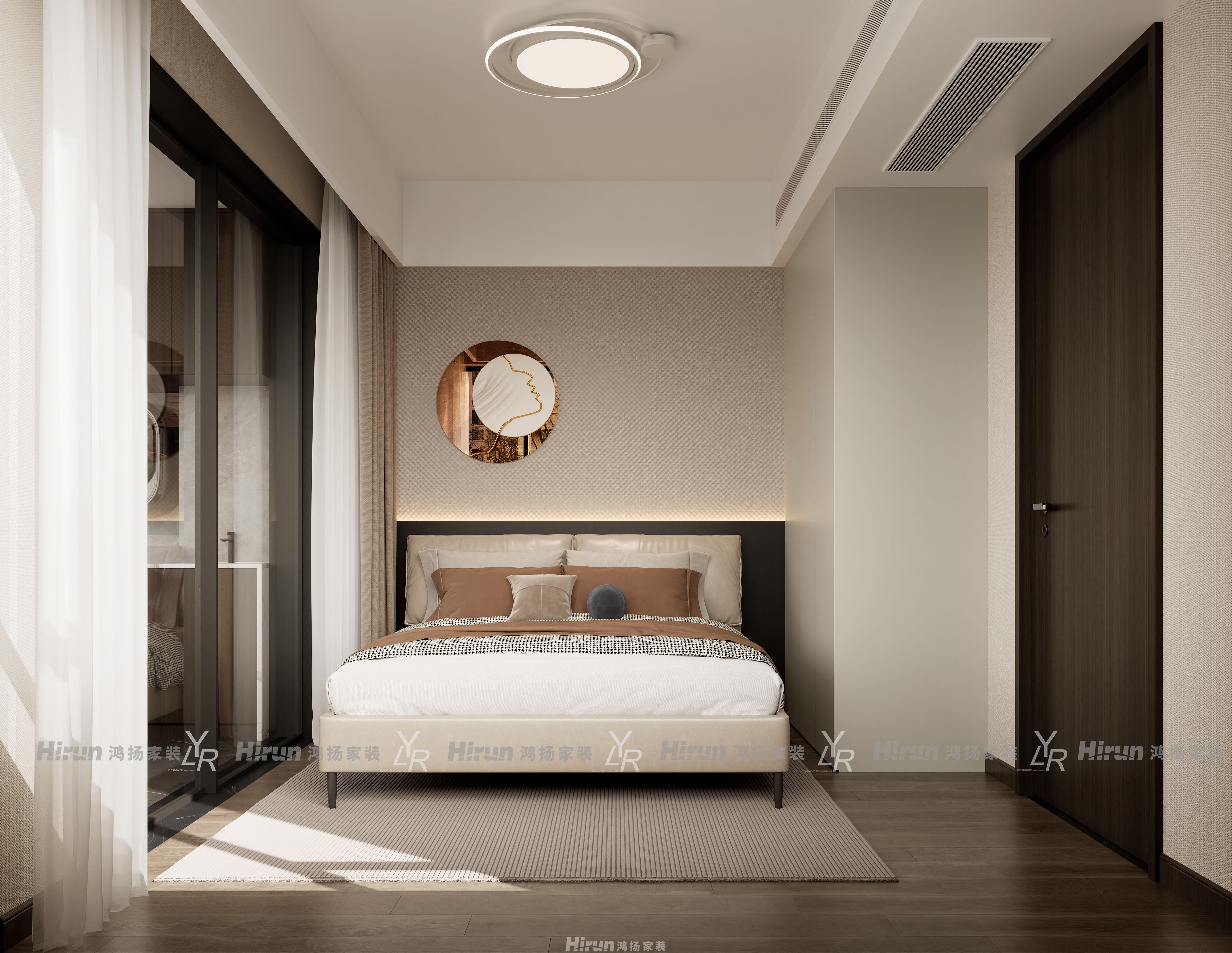 桂語云峰189㎡雅致現(xiàn)代大平層 裝修案例效果圖-13