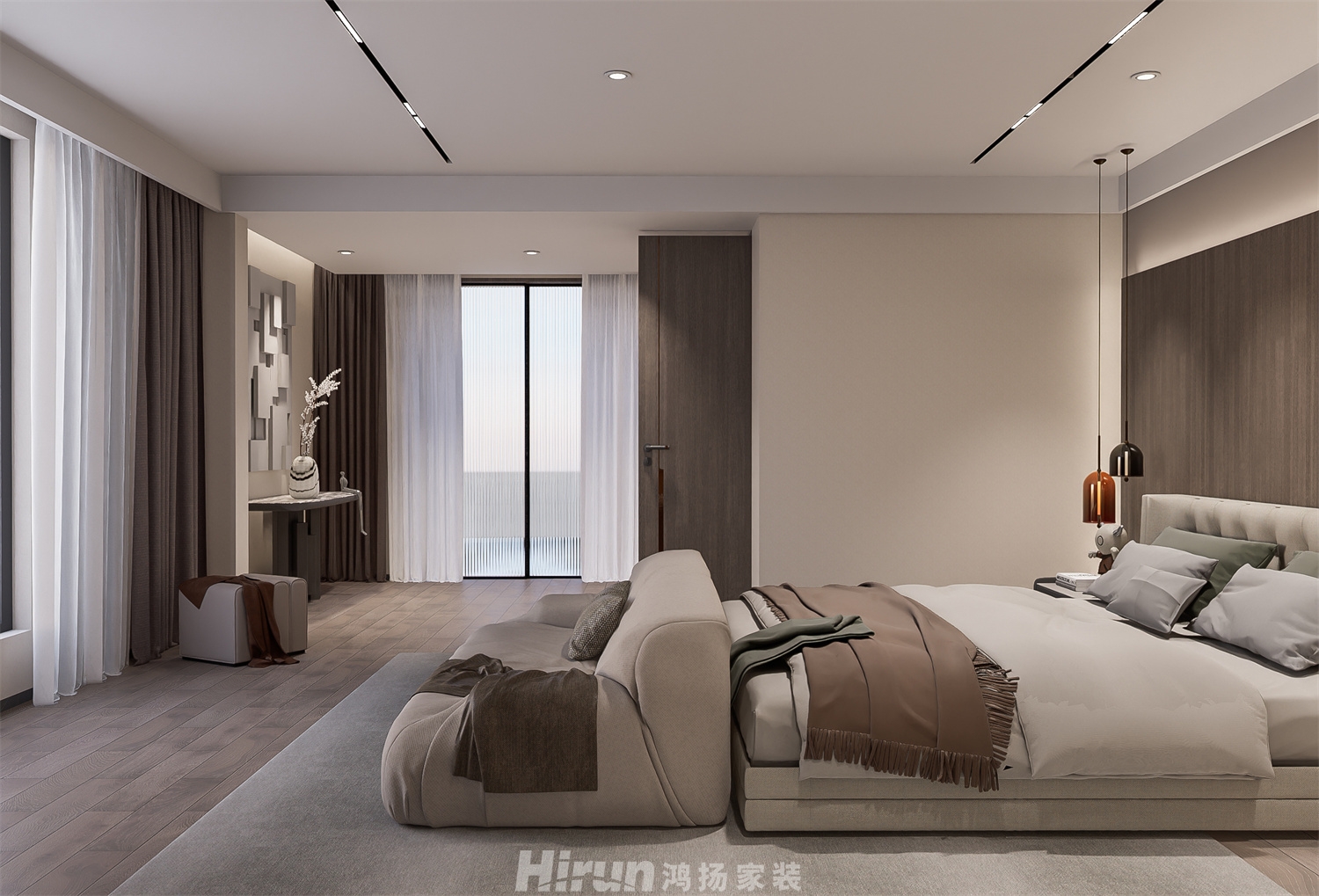 碧桂園水藍天1200㎡新裝飾主義別墅 裝修案例效果圖-9