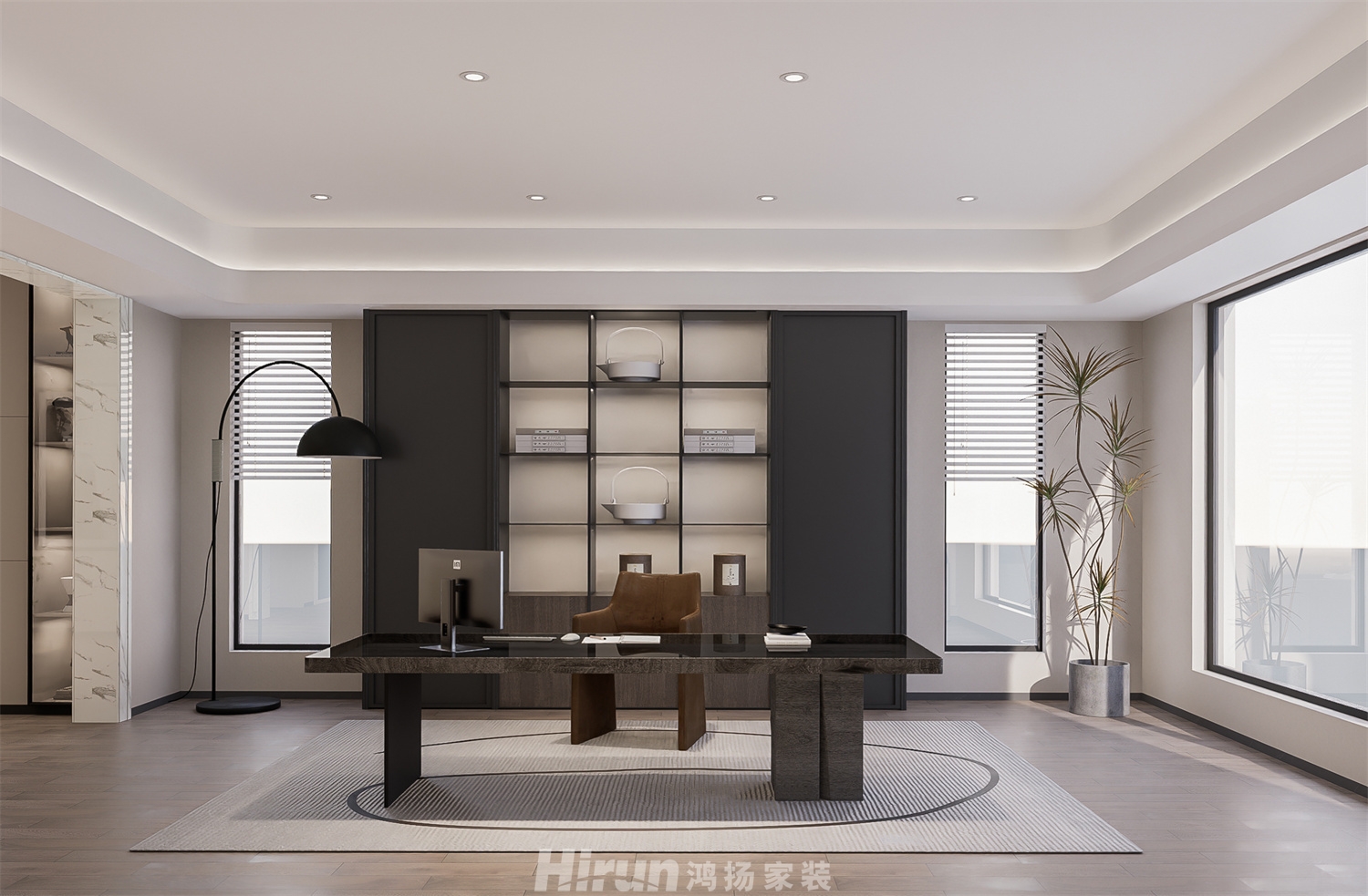 碧桂園水藍天1200㎡新裝飾主義別墅 裝修案例效果圖-4