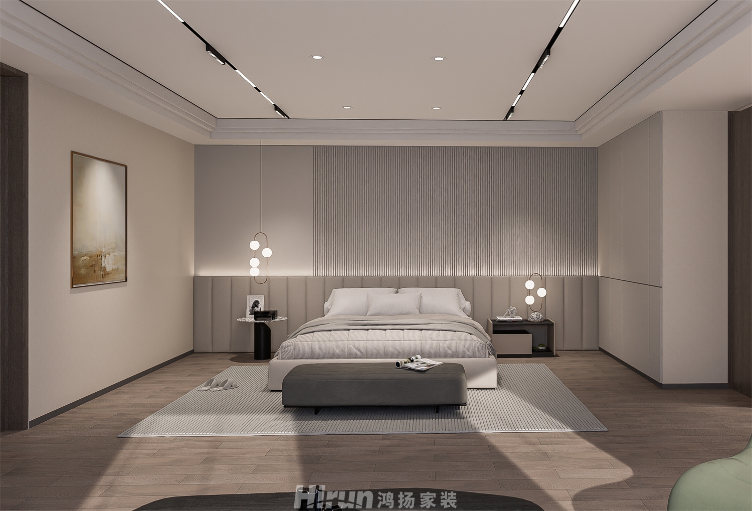 碧桂園水藍天1200㎡新裝飾主義別墅 裝修案例效果圖-18