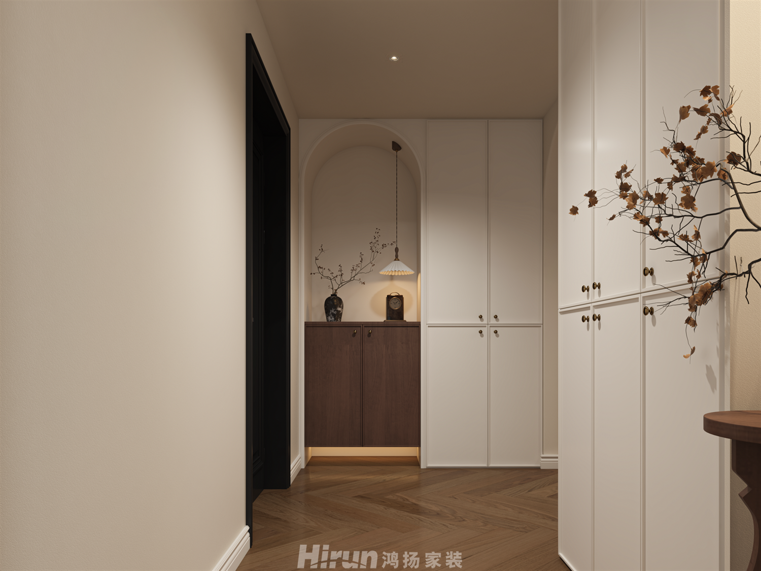 嘉晟康園205㎡復古風潮大平層 裝修案例效果圖-7