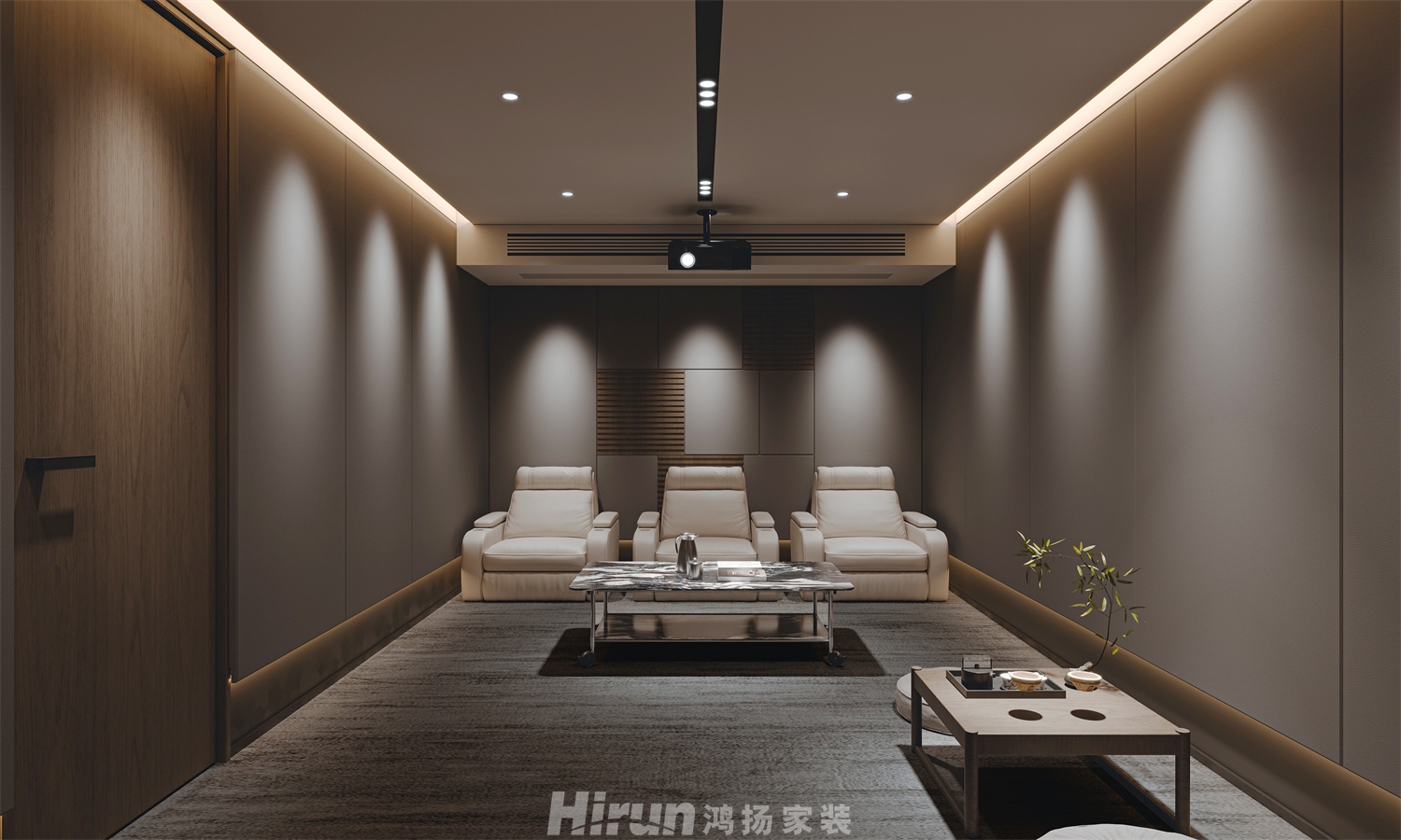 新城明昱東方500㎡新裝飾主義別墅 裝修案例效果圖-14