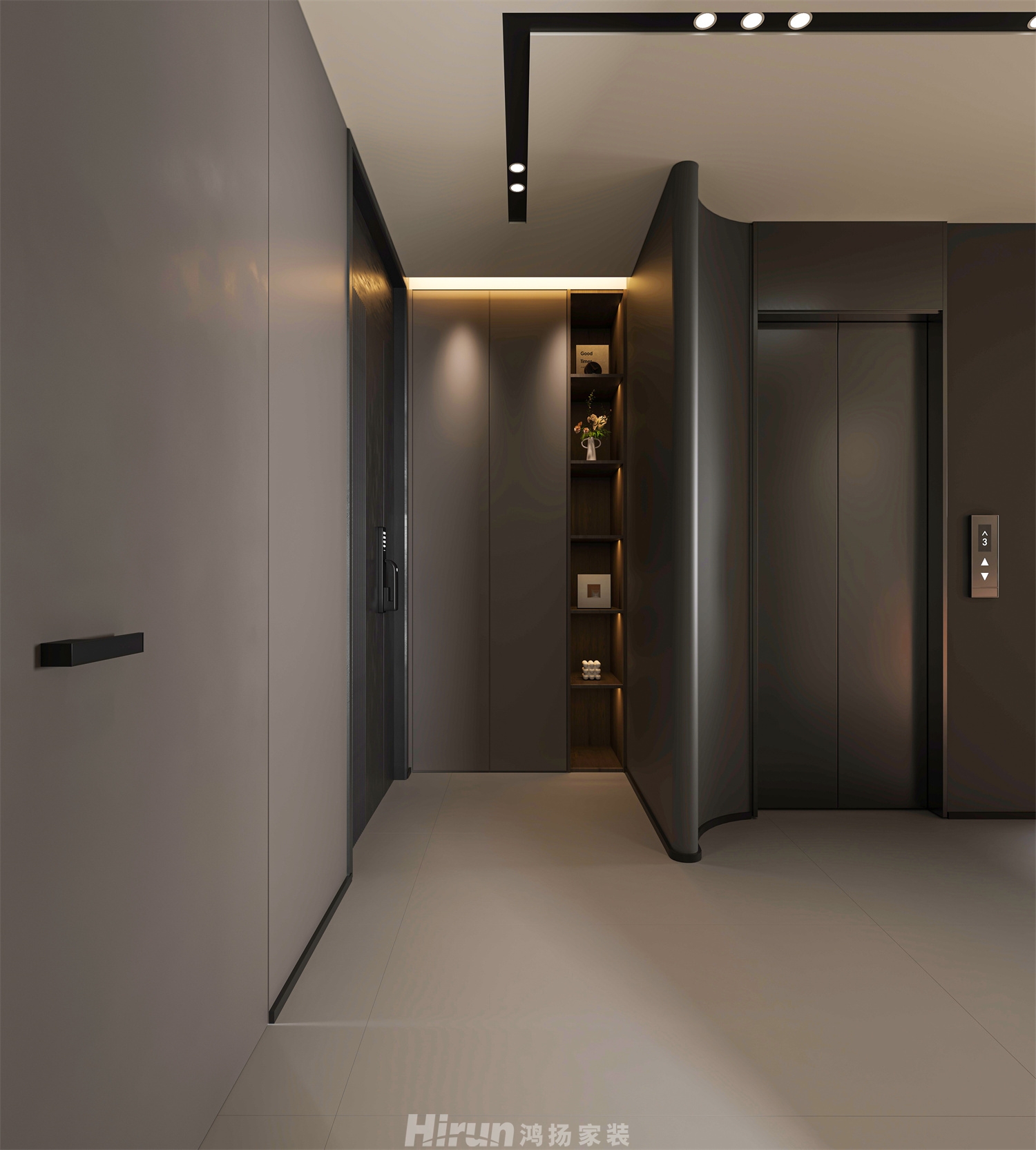 新城明昱東方500㎡新裝飾主義別墅 裝修案例效果圖-17