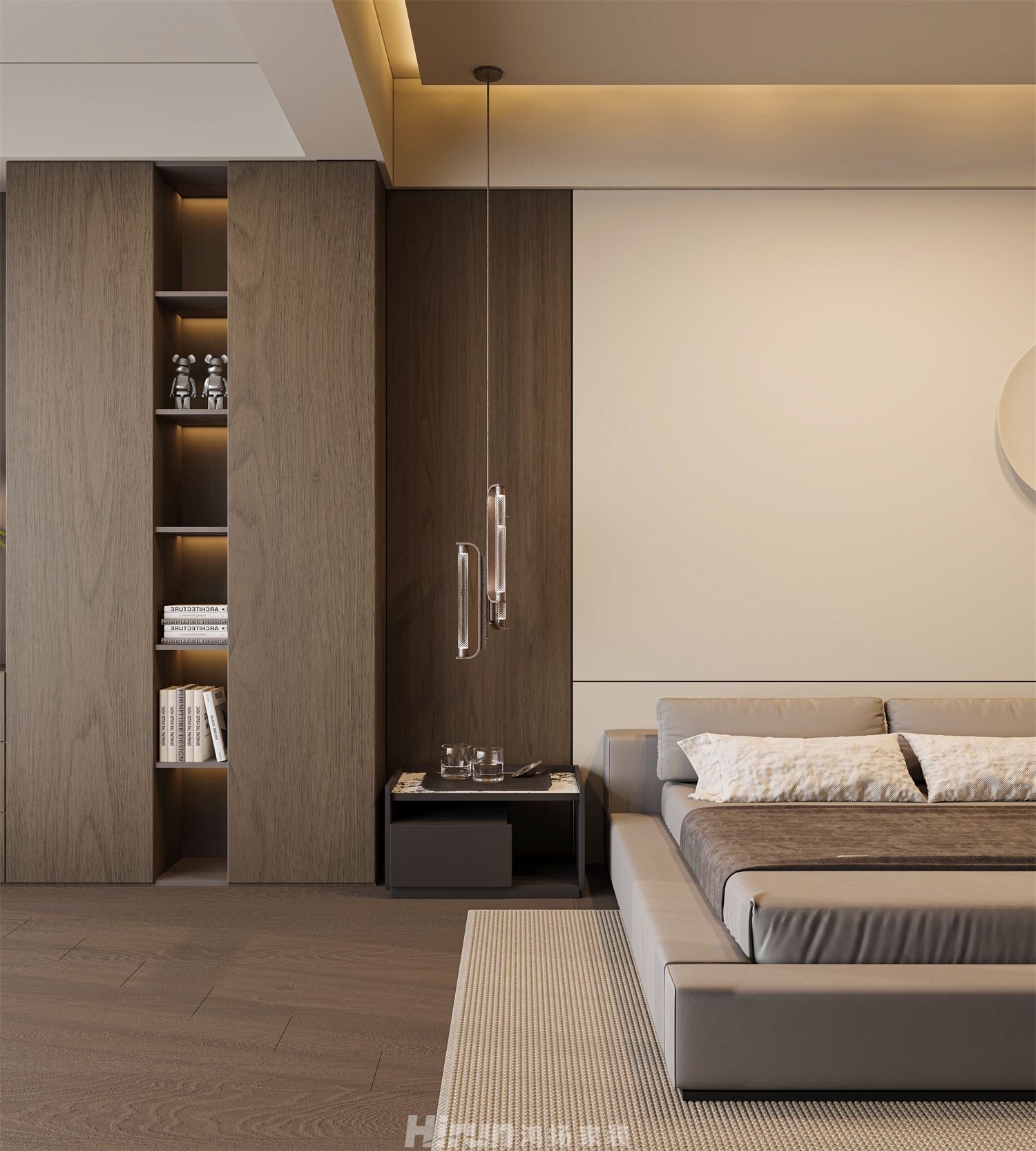 新城明昱東方500㎡新裝飾主義別墅 裝修案例效果圖-26