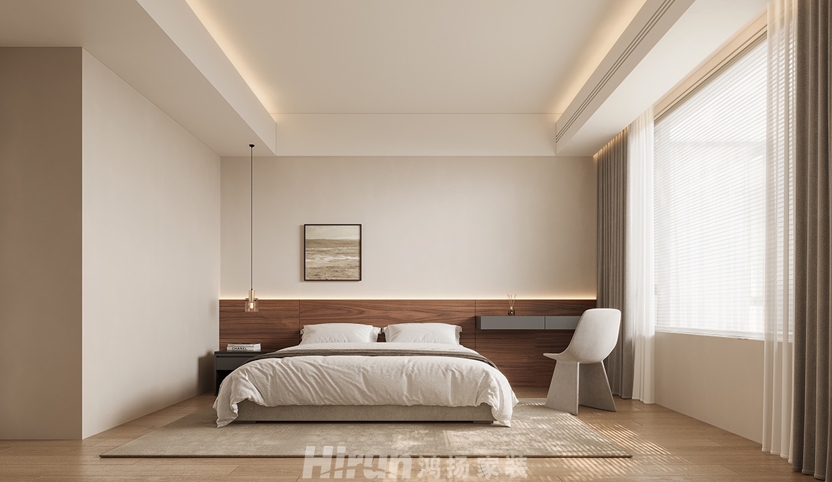 湘江壹號280㎡復合寫意四居室 裝修案例效果圖-1