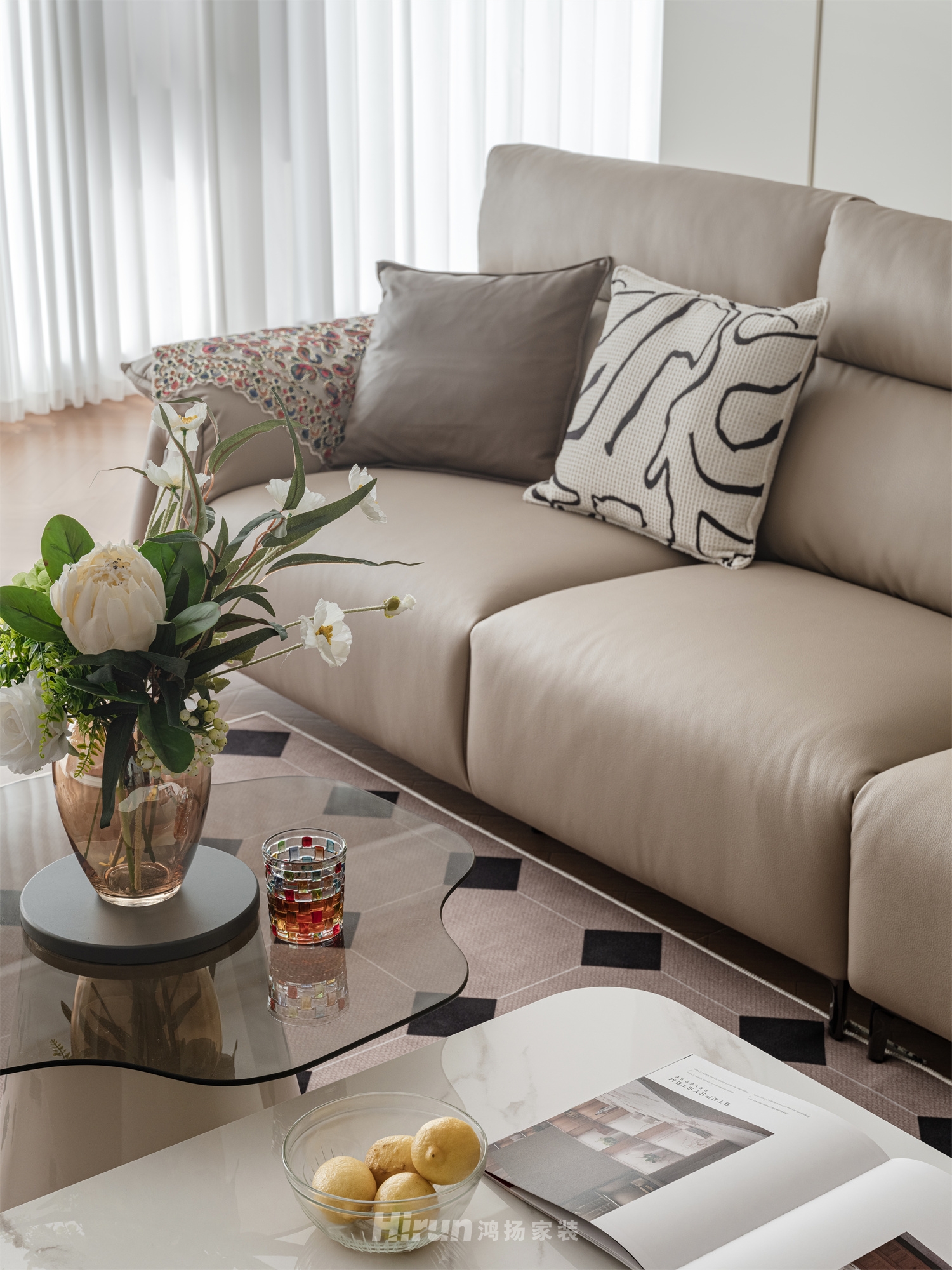 建發(fā)央著135㎡異域風(fēng)情四居室 裝修案例實景圖-10