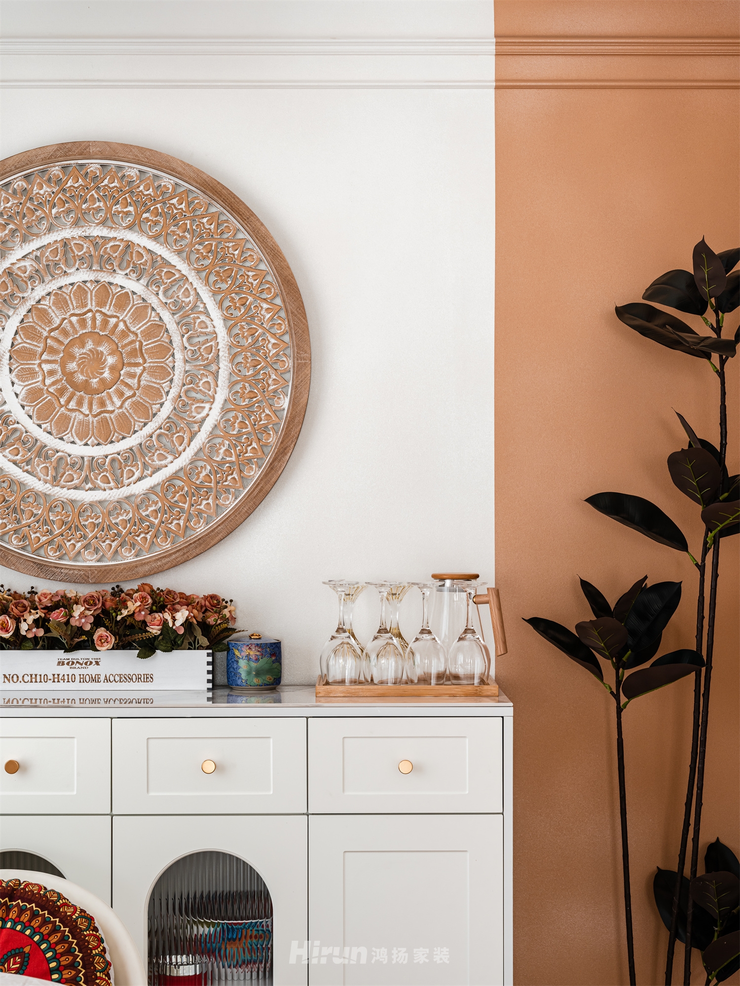 建發(fā)央著135㎡異域風(fēng)情四居室 裝修案例實景圖-21