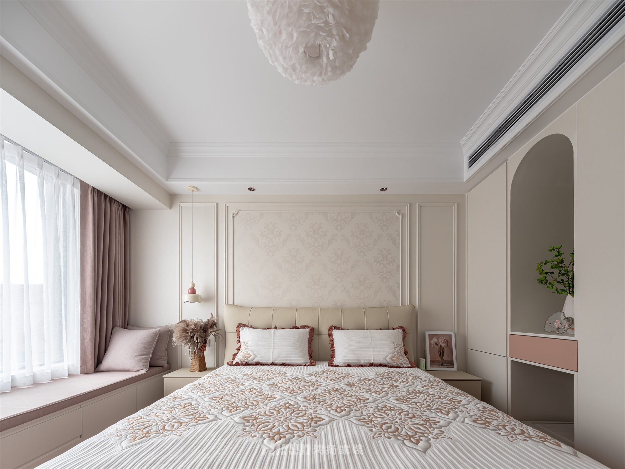 建發(fā)央著135㎡異域風(fēng)情四居室 裝修案例實景圖-8