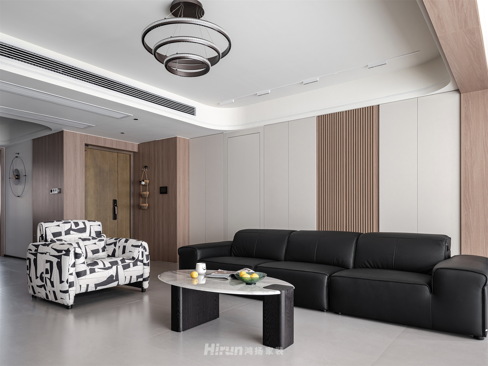 建發(fā)央著135㎡新裝飾主義四居室 裝修案例實景圖-16