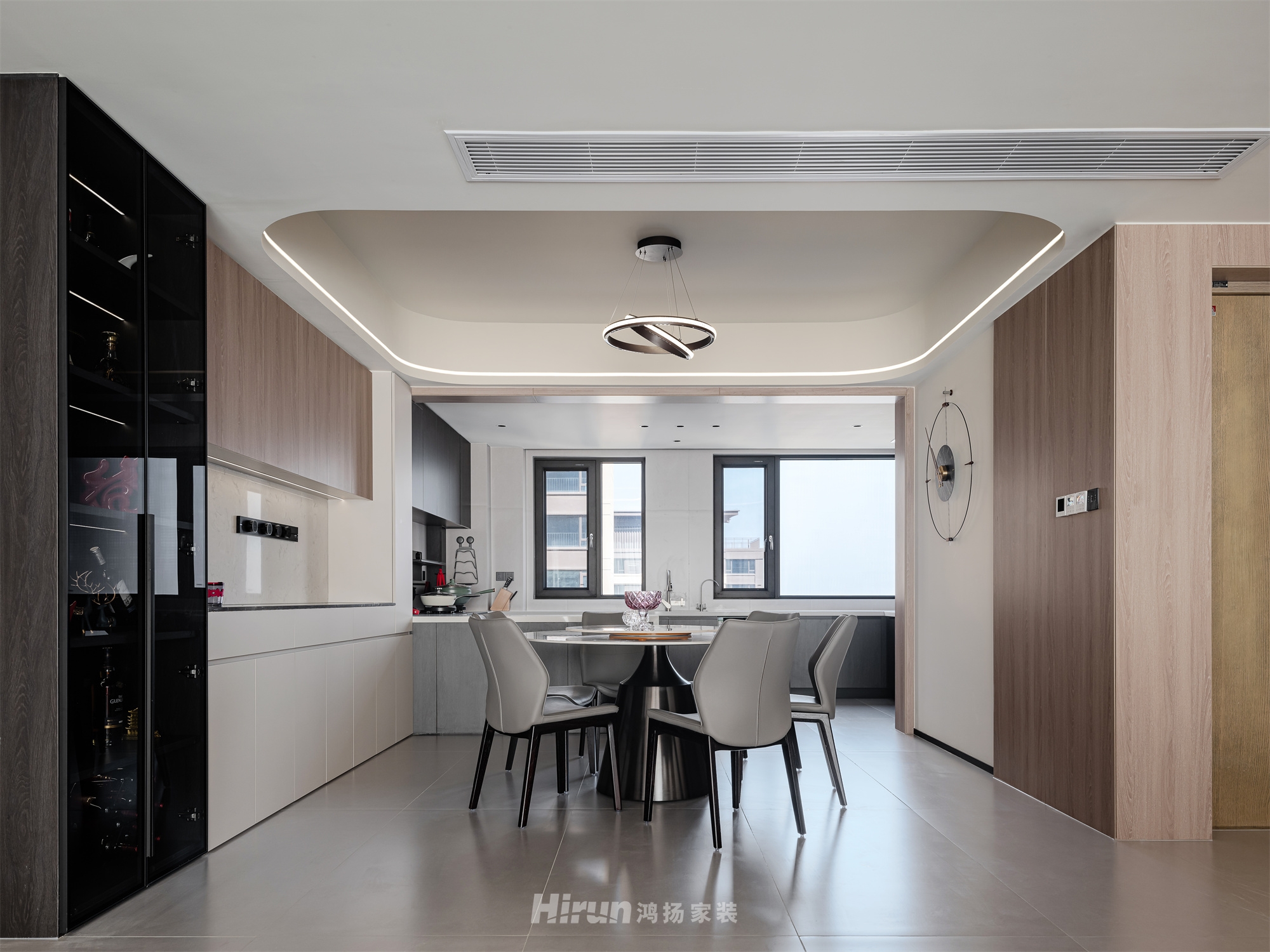 建發(fā)央著135㎡新裝飾主義四居室 裝修案例實景圖-20