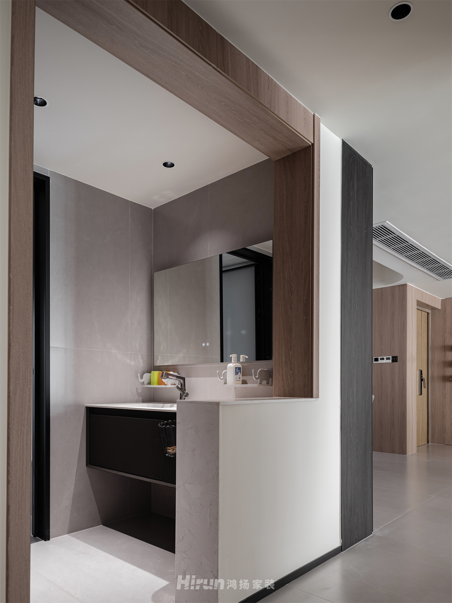 建發(fā)央著135㎡新裝飾主義四居室 裝修案例實景圖-19