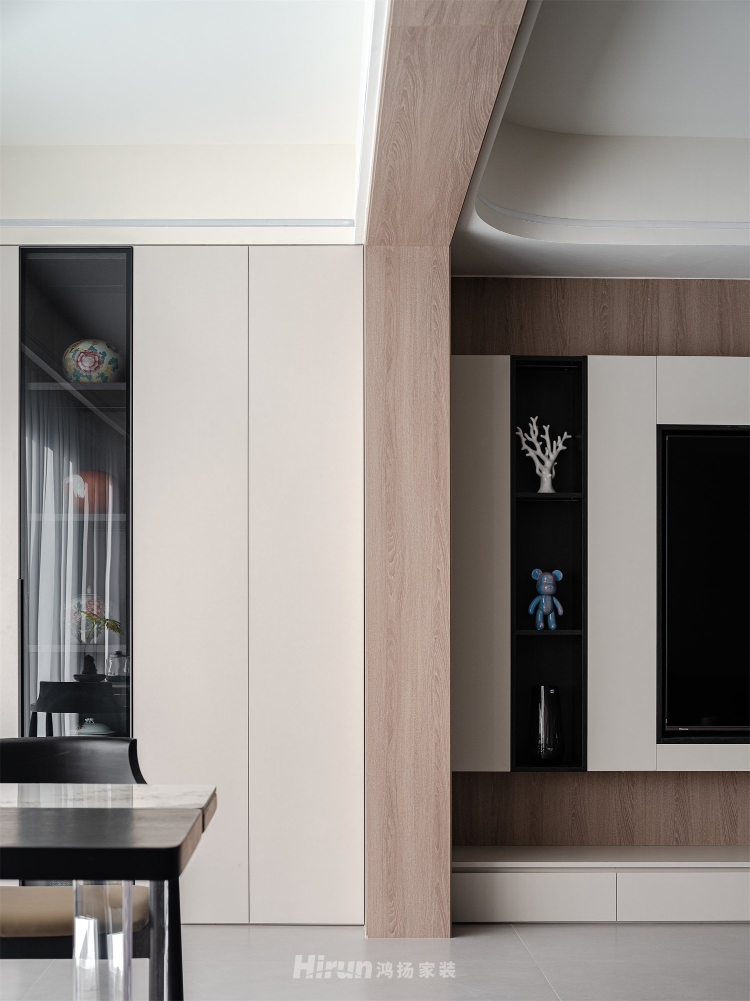 建發(fā)央著135㎡新裝飾主義四居室 裝修案例實景圖-18