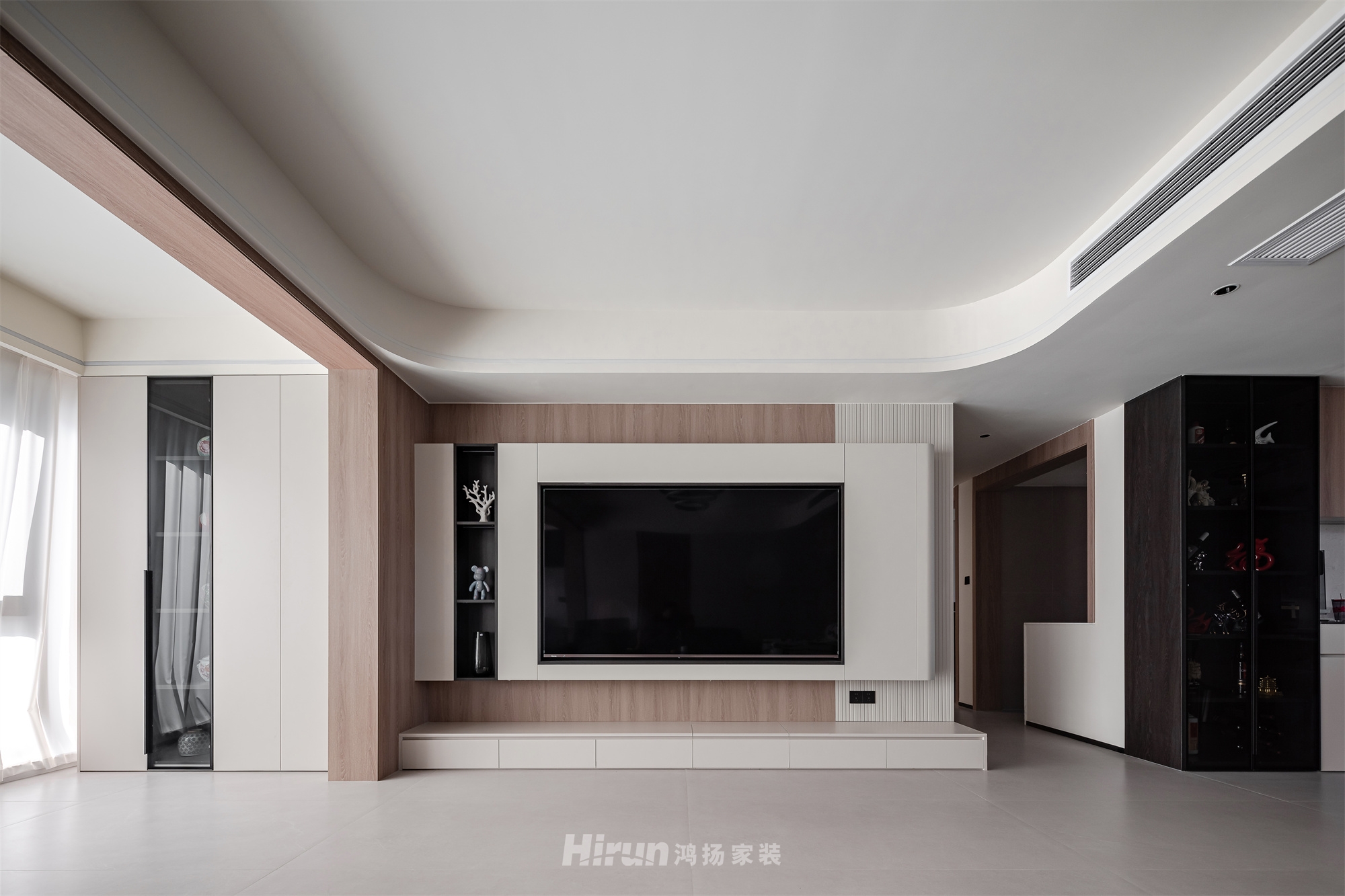 建發(fā)央著135㎡新裝飾主義四居室 裝修案例實景圖-5