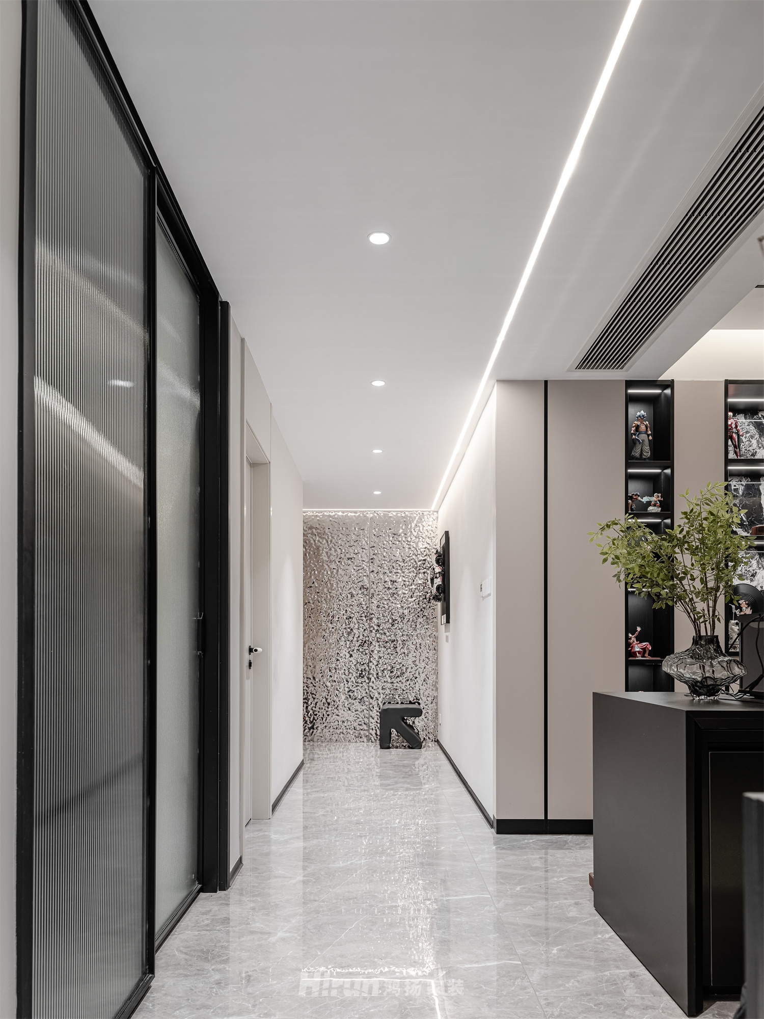 建發央著170㎡新裝飾主義復式 裝修案例實景圖-18