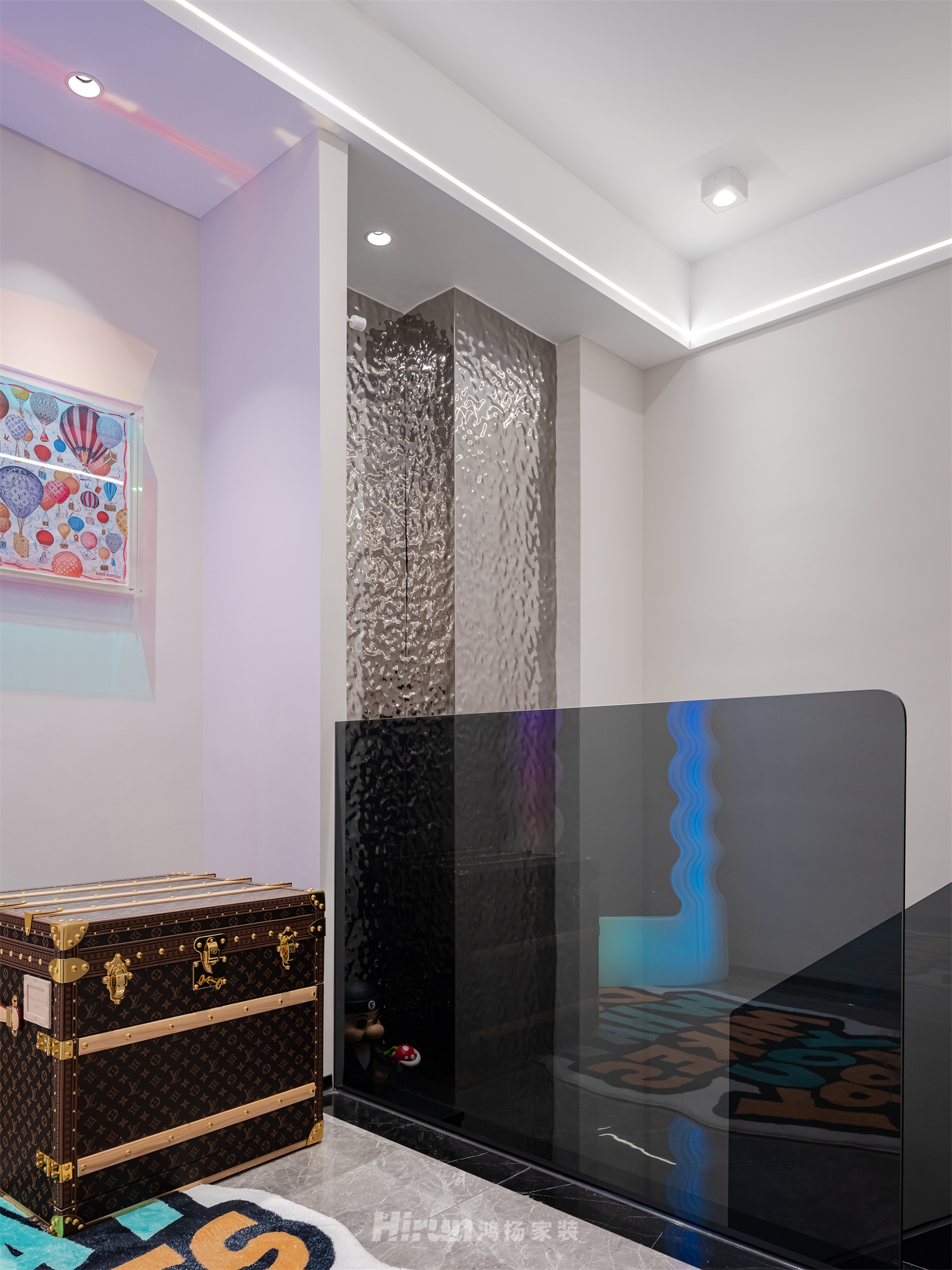 建發央著170㎡新裝飾主義復式 裝修案例實景圖-17