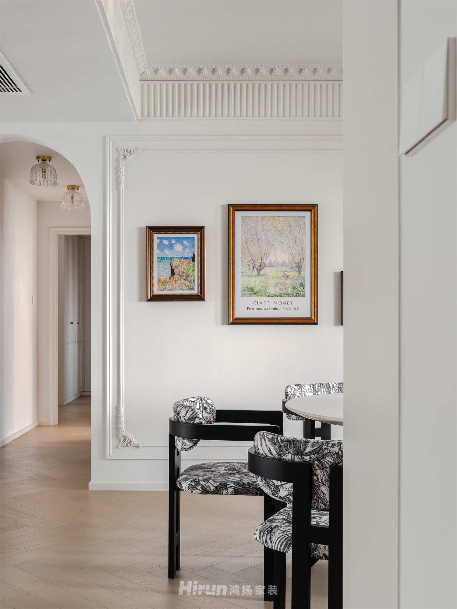 建發央著160㎡輕歐簡美四居室 裝修案例實景圖-11