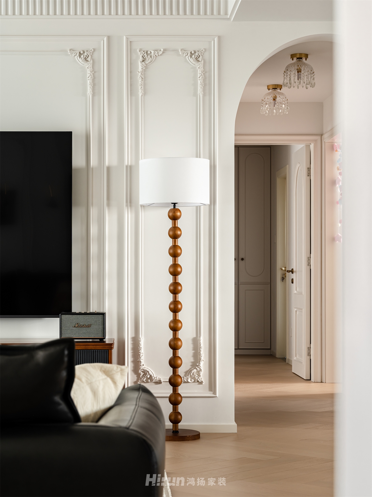 建發央著160㎡輕歐簡美四居室 裝修案例實景圖-7