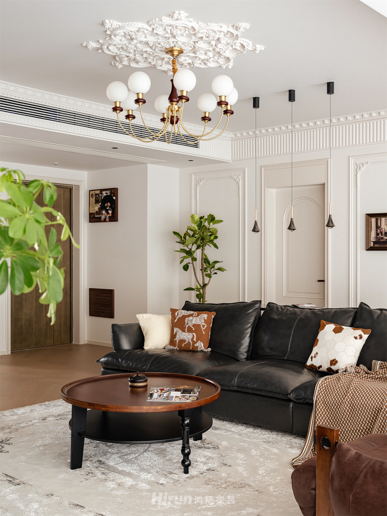 建發央著160㎡輕歐簡美四居室 裝修案例實景圖-17