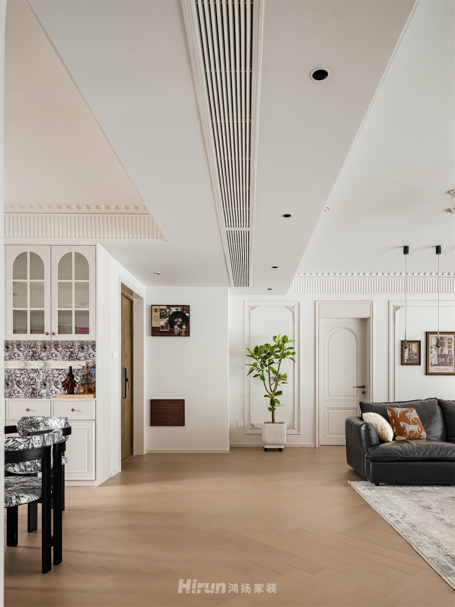 建發央著160㎡輕歐簡美四居室 裝修案例實景圖-5