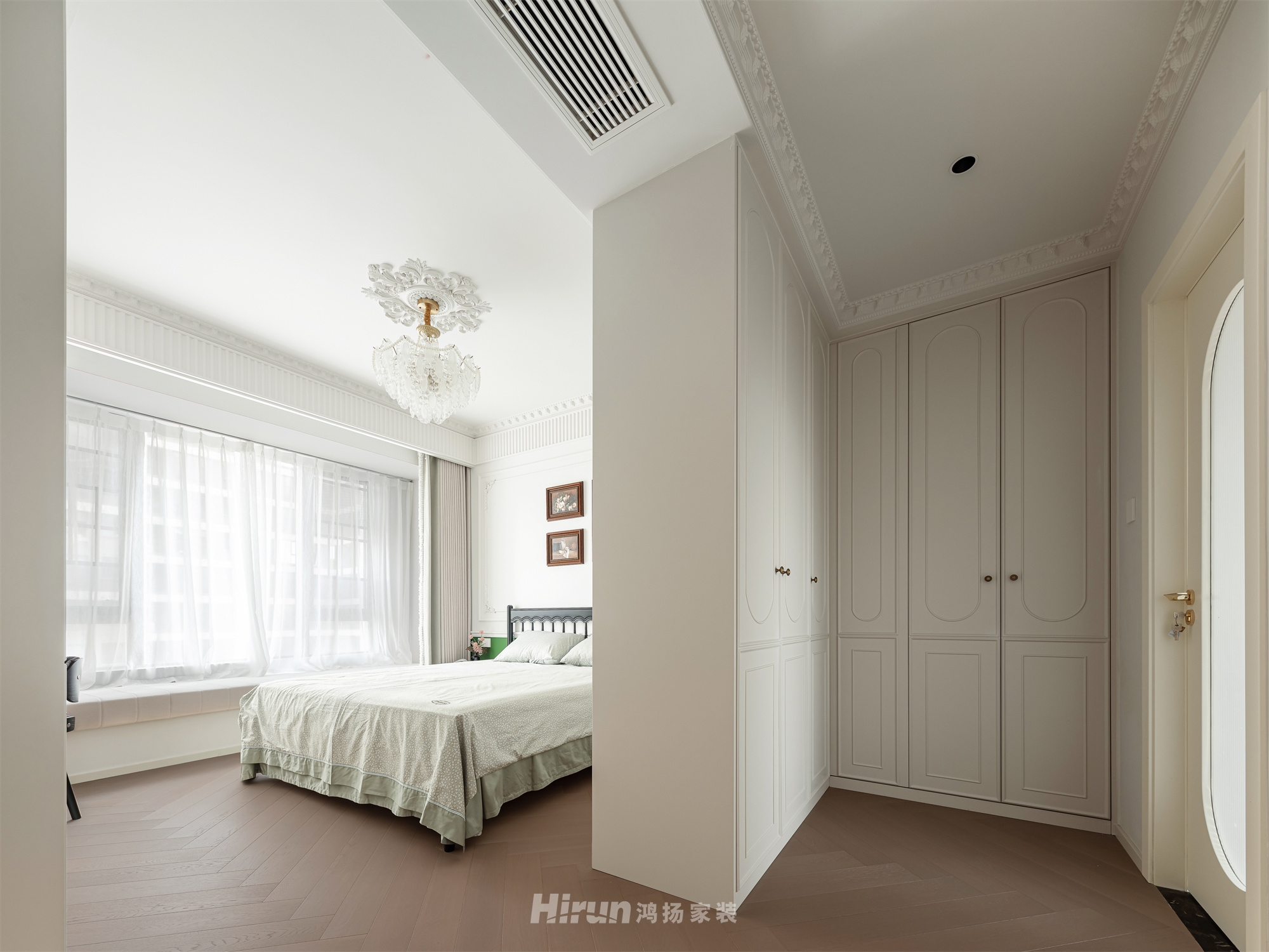 建發央著160㎡輕歐簡美四居室 裝修案例實景圖-14