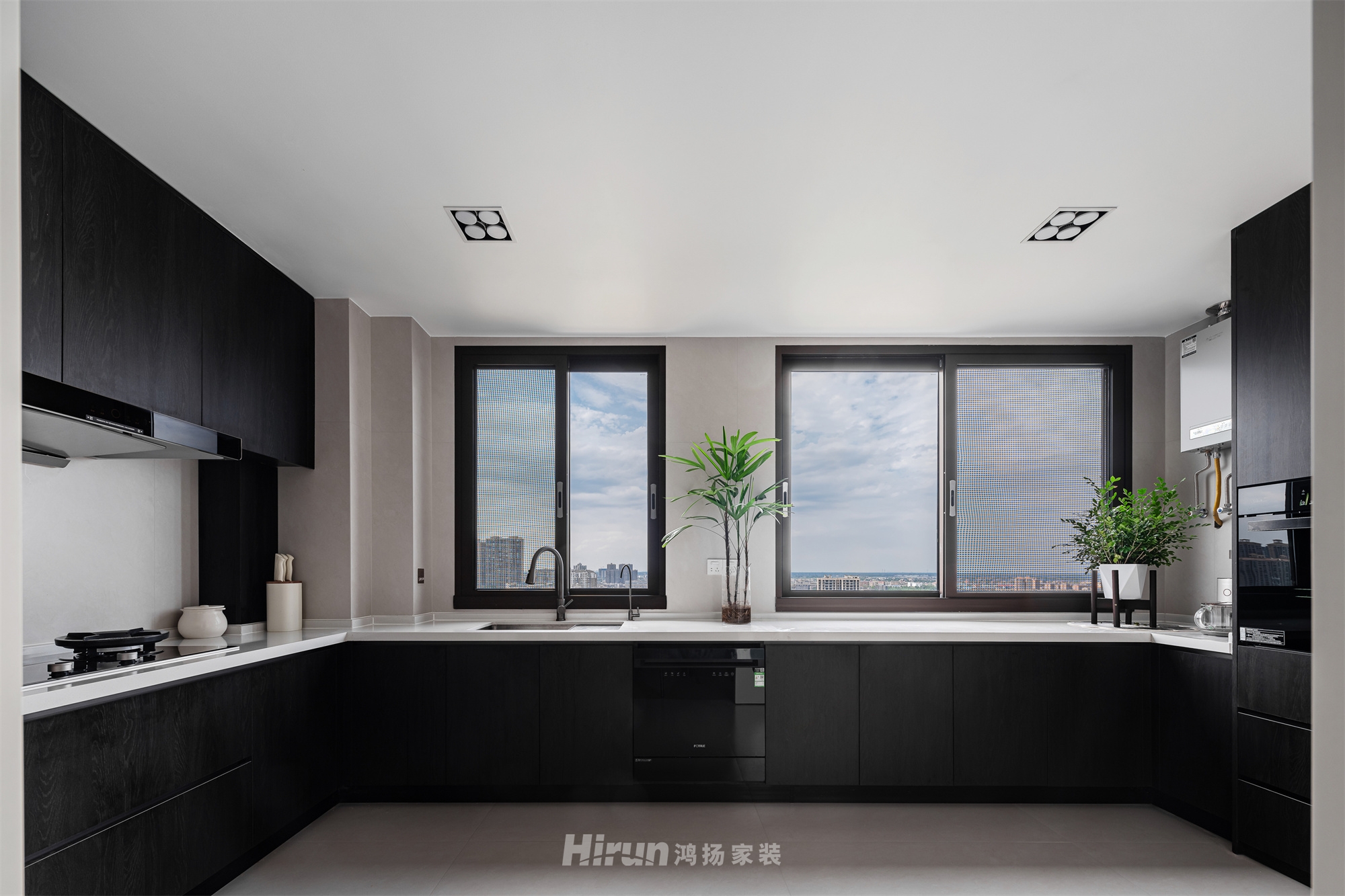 建發央著160㎡輕歐簡美四居室 裝修案例實景圖-13