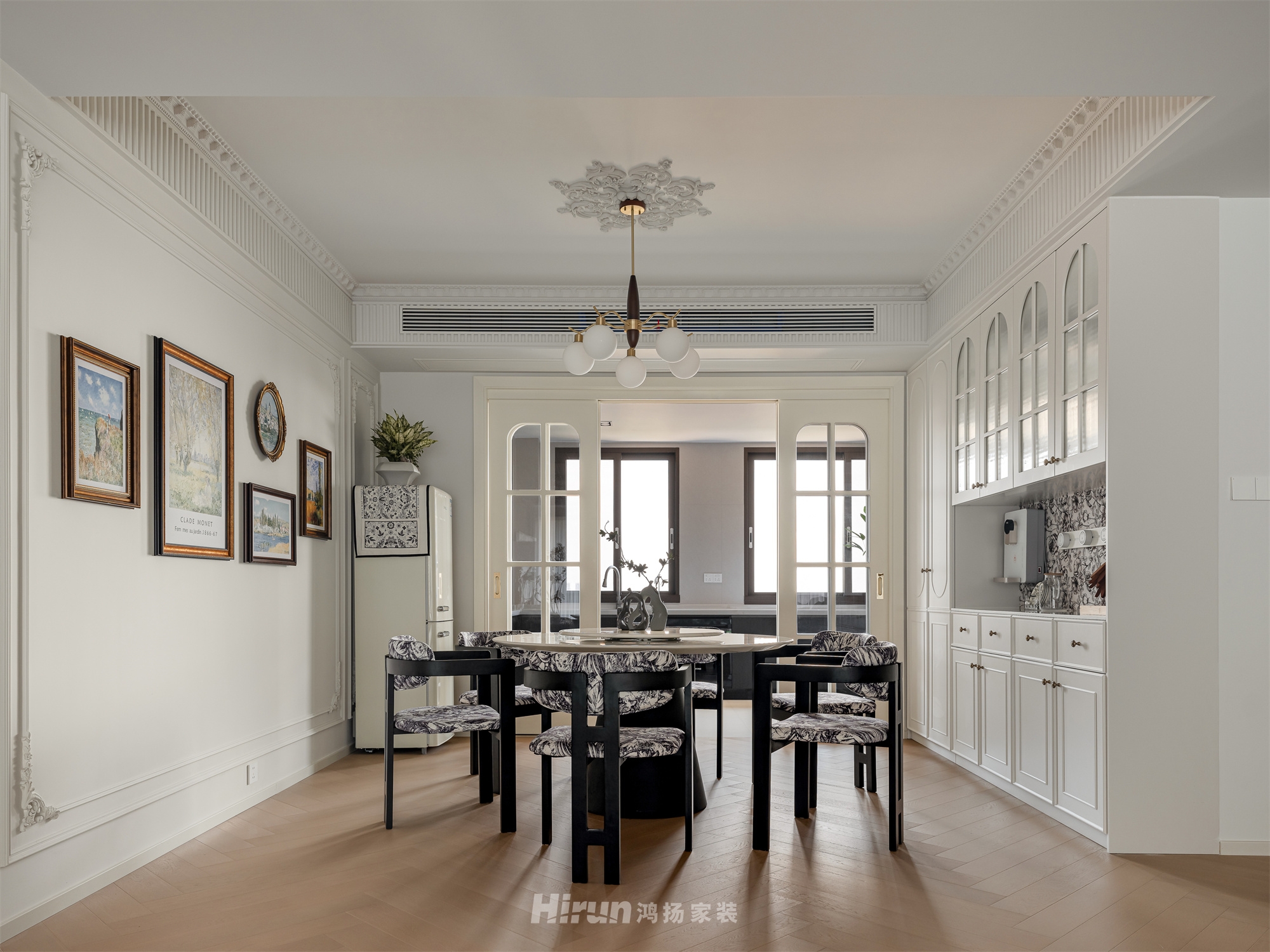 建發央著160㎡輕歐簡美四居室 裝修案例實景圖-22