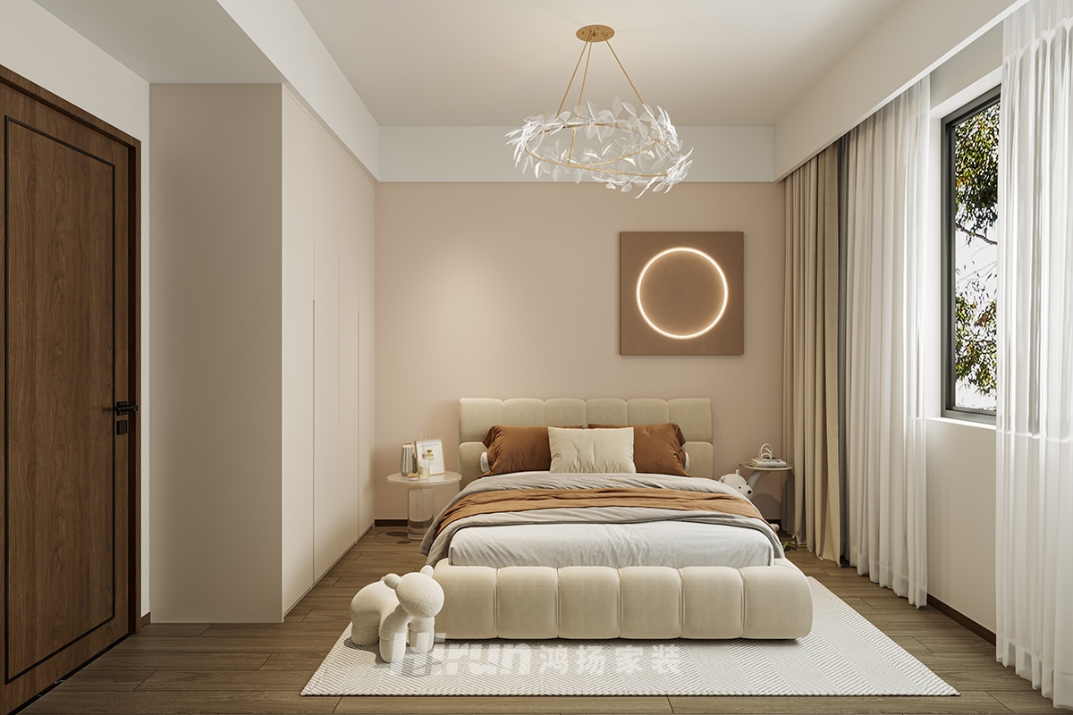 海棠灣300㎡意境東方別墅 裝修案例效果圖-4