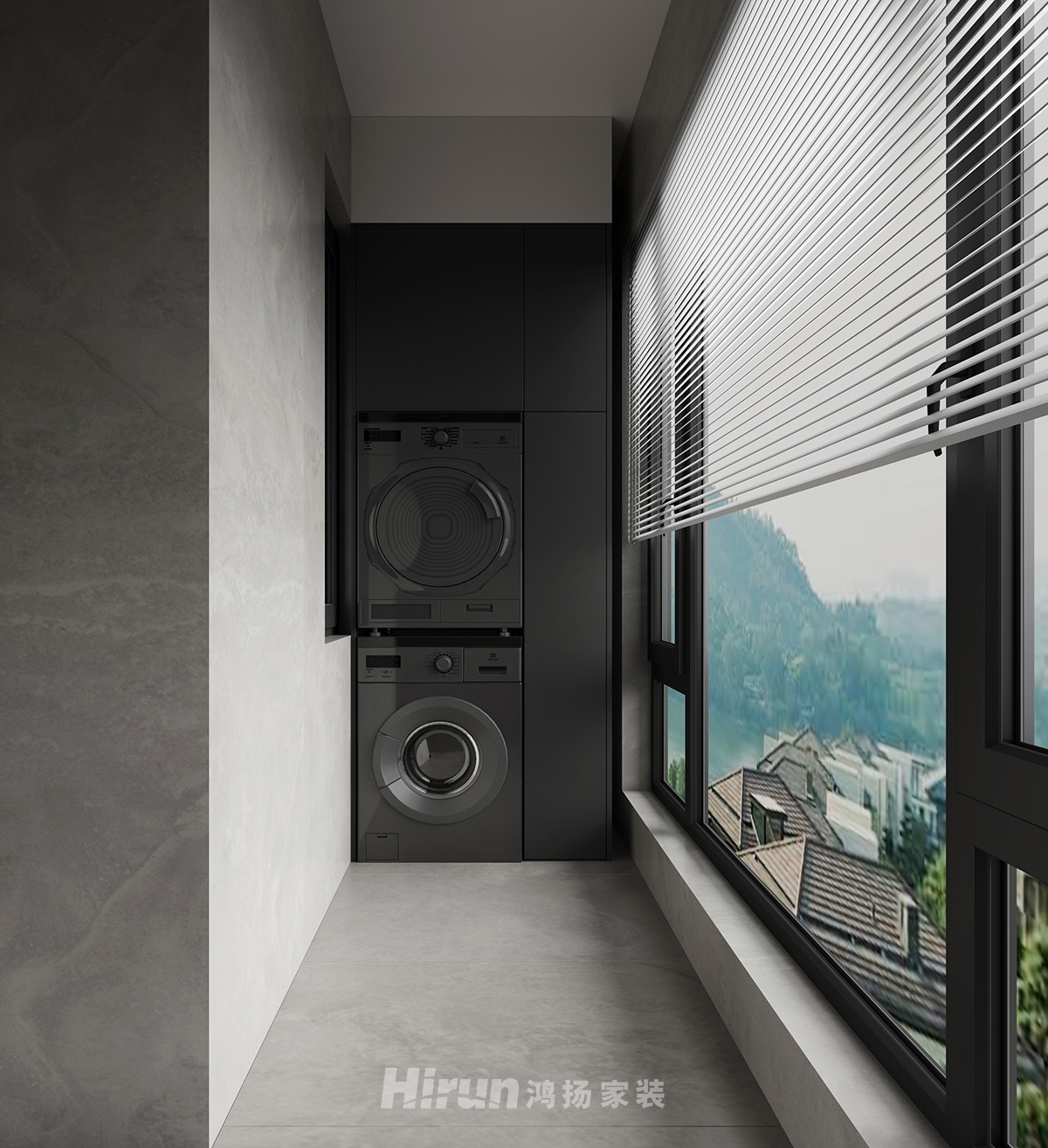 建發央著143㎡雅致現代四居室 裝修案例效果圖-11