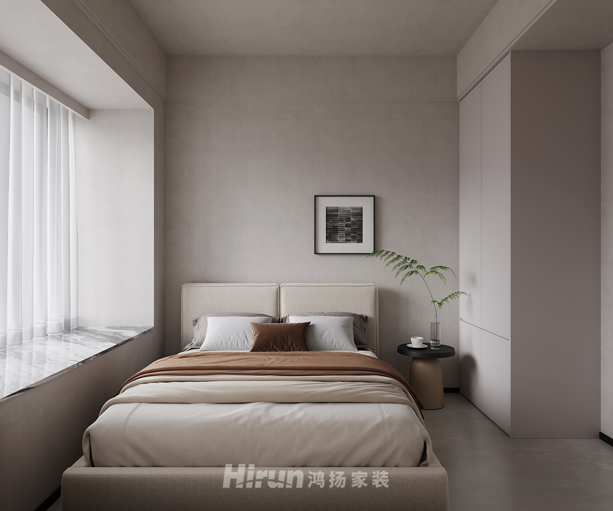 長一府143㎡雅致現代四居室 裝修案例效果圖-7