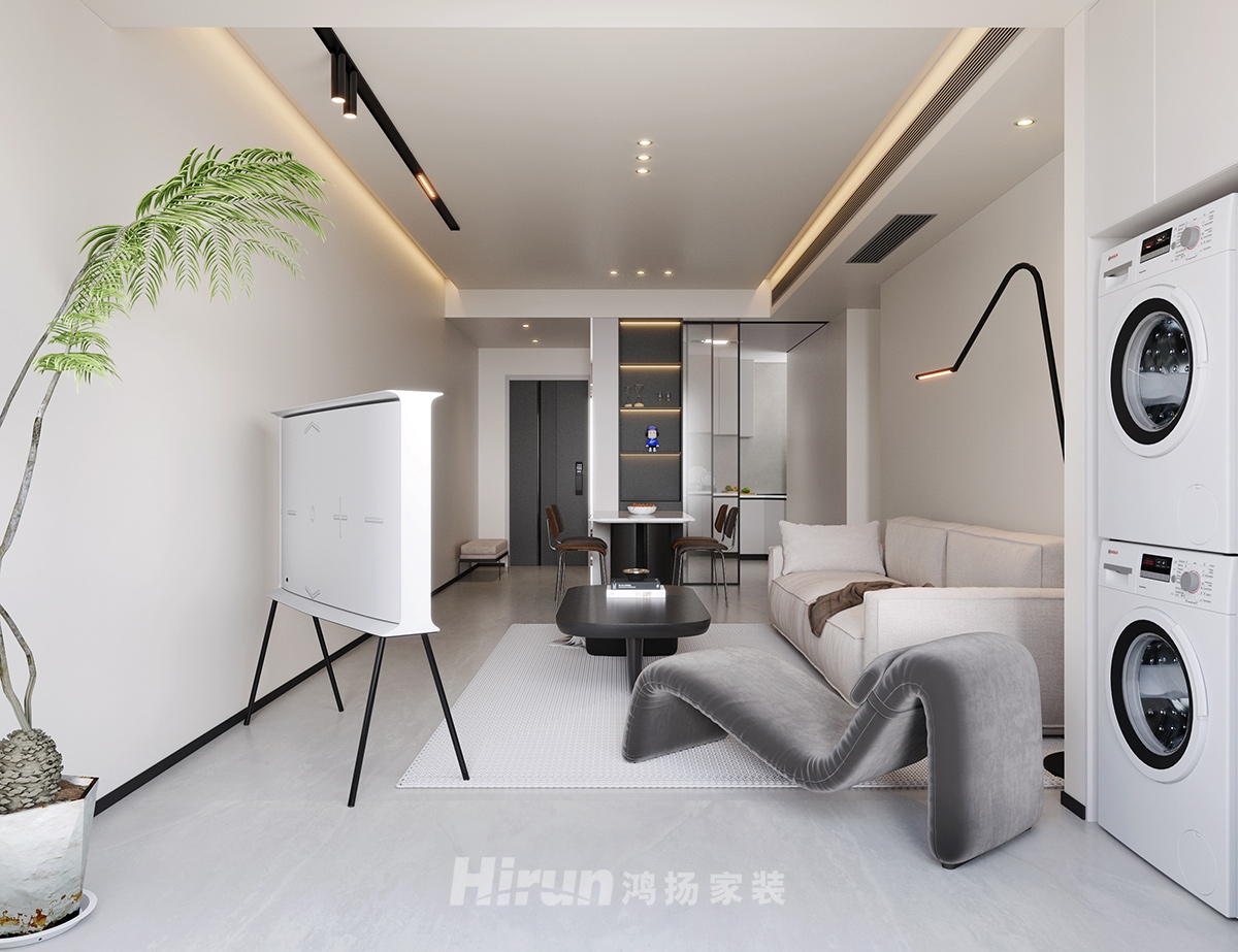 津橋華府114㎡北歐之光三居室 裝修案例效果圖-7