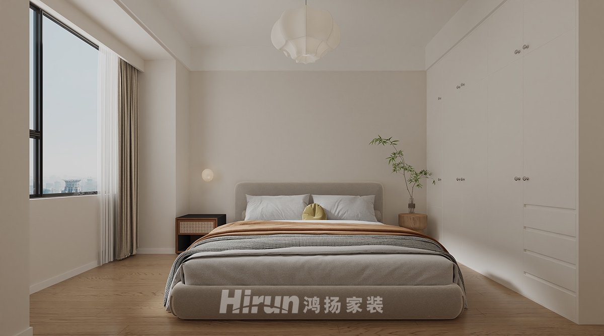 美墅灣128㎡北歐之光三居室 裝修案例效果圖-7