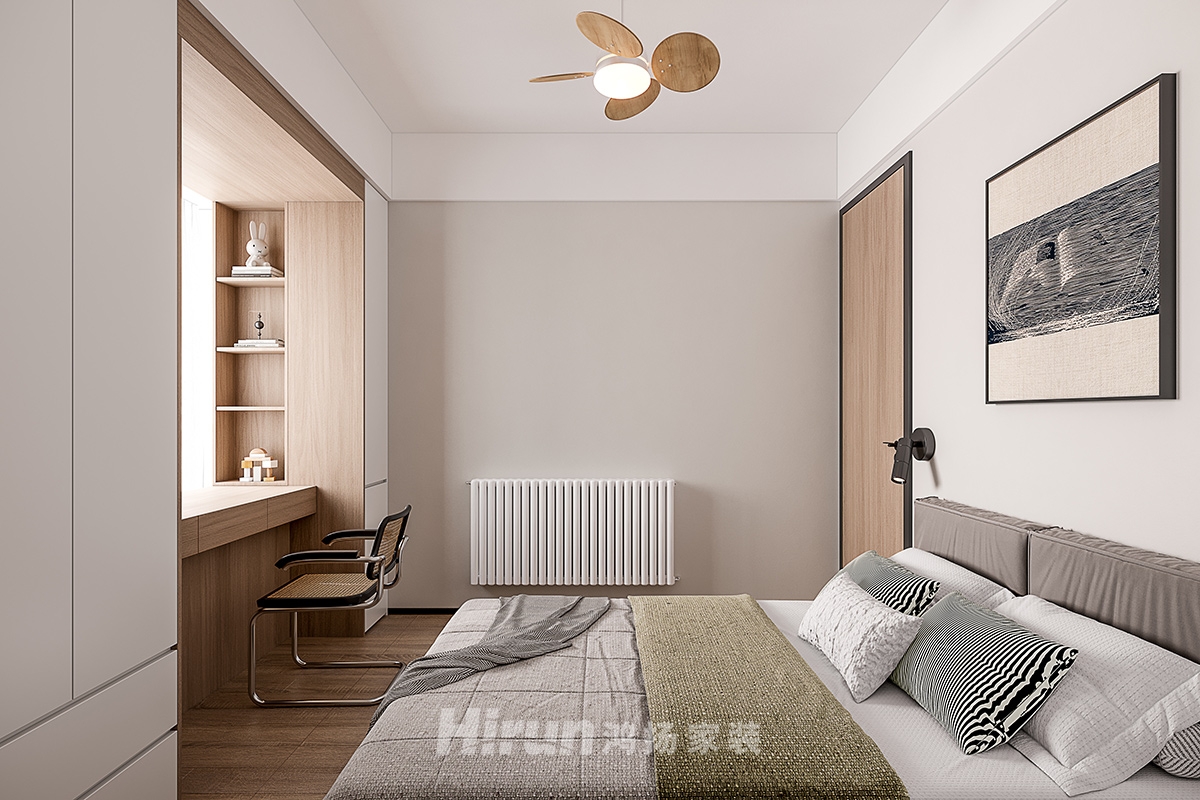 碧桂園麓府147㎡雅致現代四居室 裝修案例效果圖-1