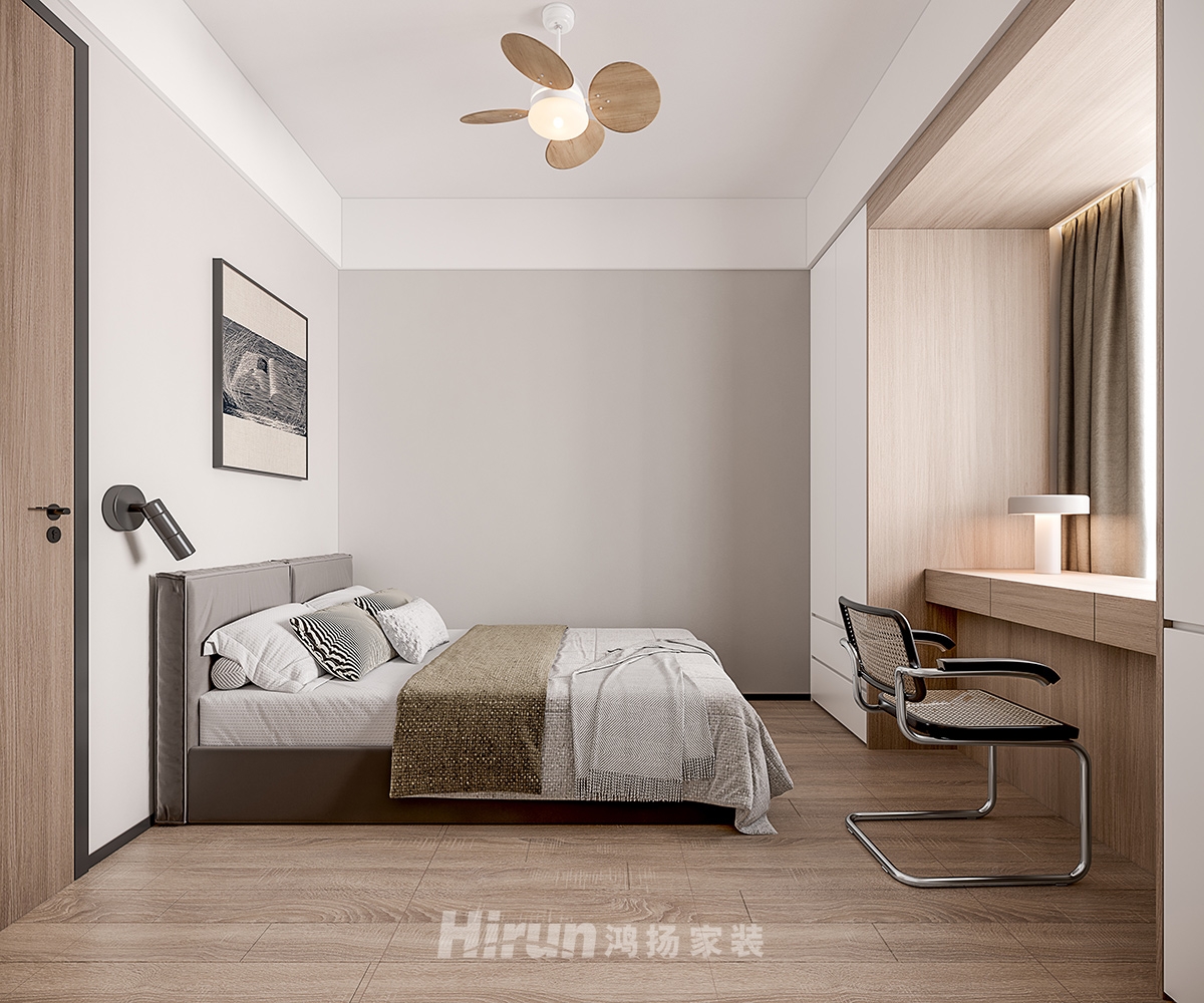 碧桂園麓府147㎡雅致現代四居室 裝修案例效果圖-3