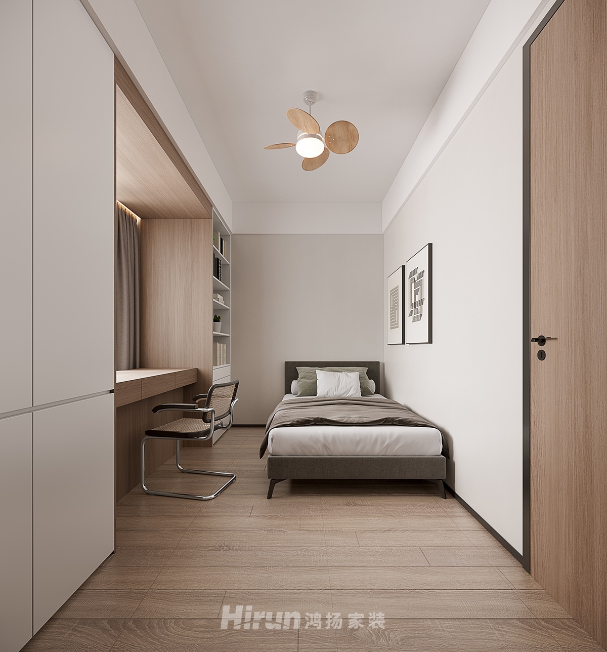 碧桂園麓府147㎡雅致現代四居室 裝修案例效果圖-9