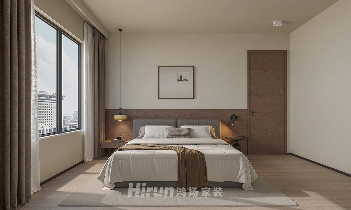 中海譽園140㎡雅致現代四居室 裝修案例實景圖-3