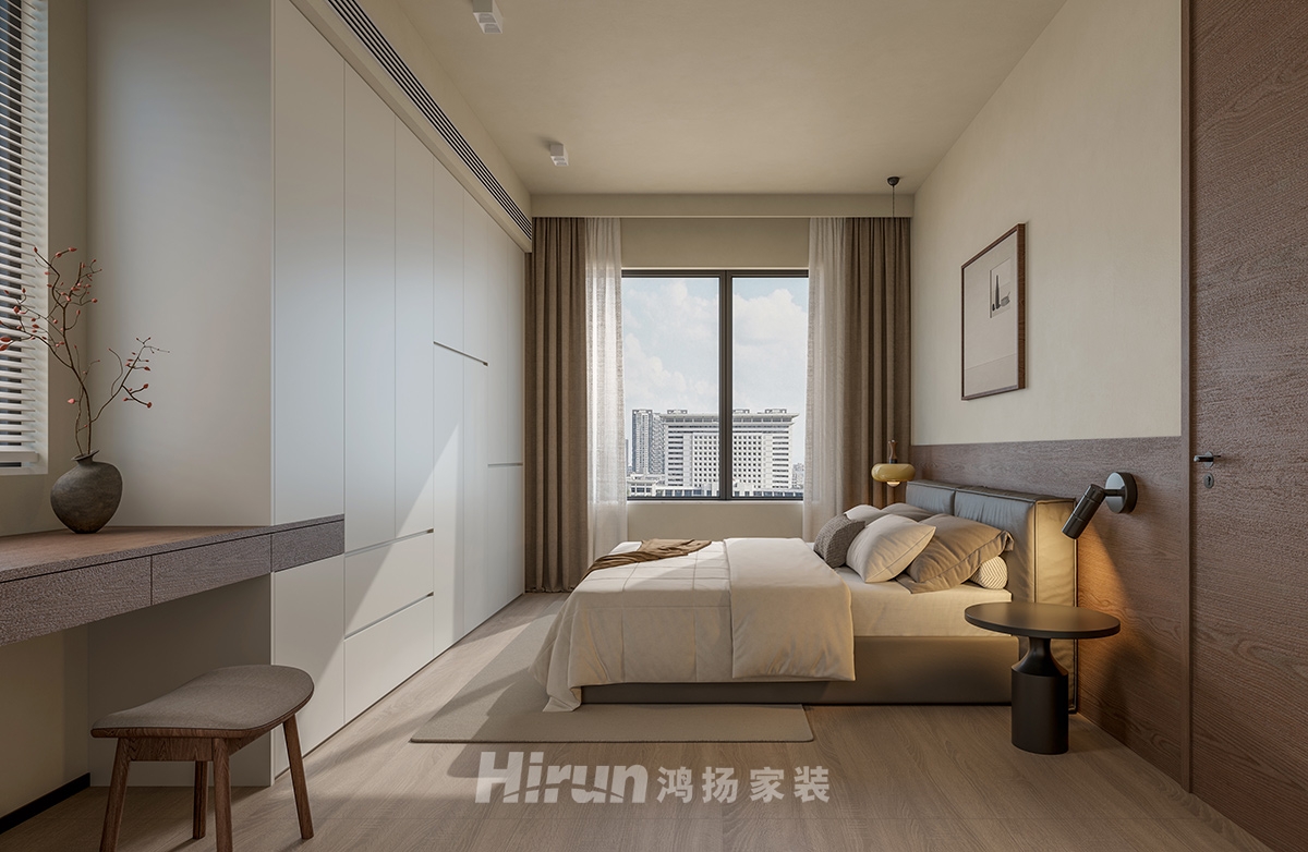 中海譽園140㎡雅致現代四居室 裝修案例實景圖-8