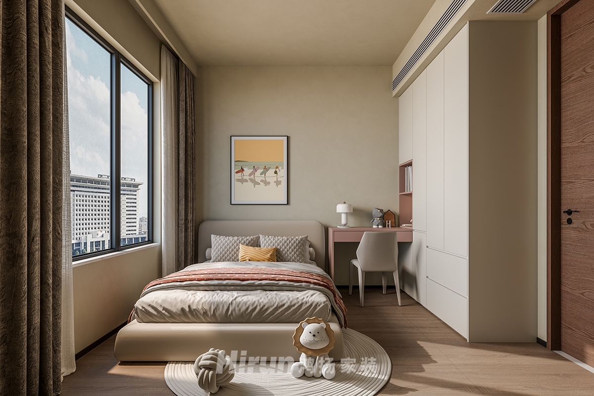 中海譽園140㎡雅致現代四居室 裝修案例實景圖-12