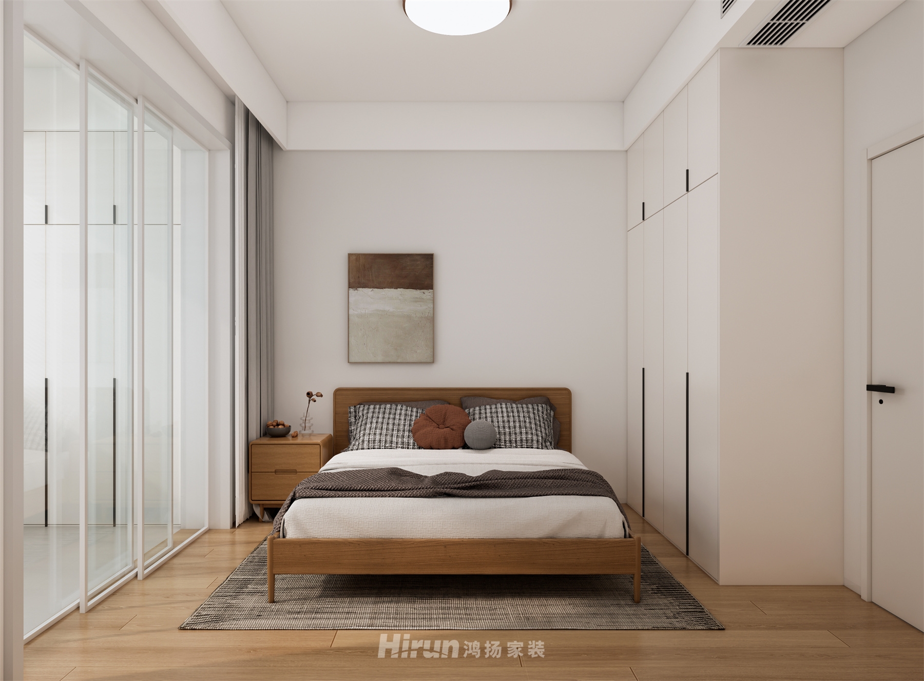 朝陽小區142㎡北歐之光四居室 裝修案例效果圖-5