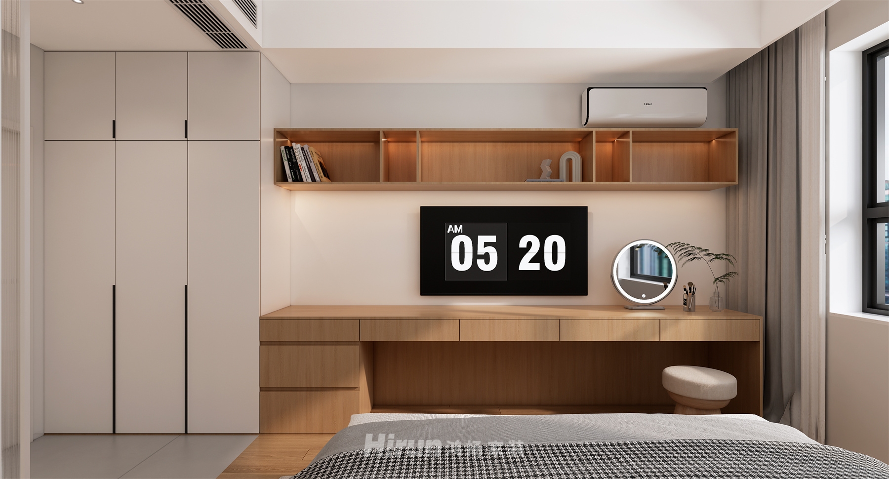 朝陽小區142㎡北歐之光四居室 裝修案例效果圖-6