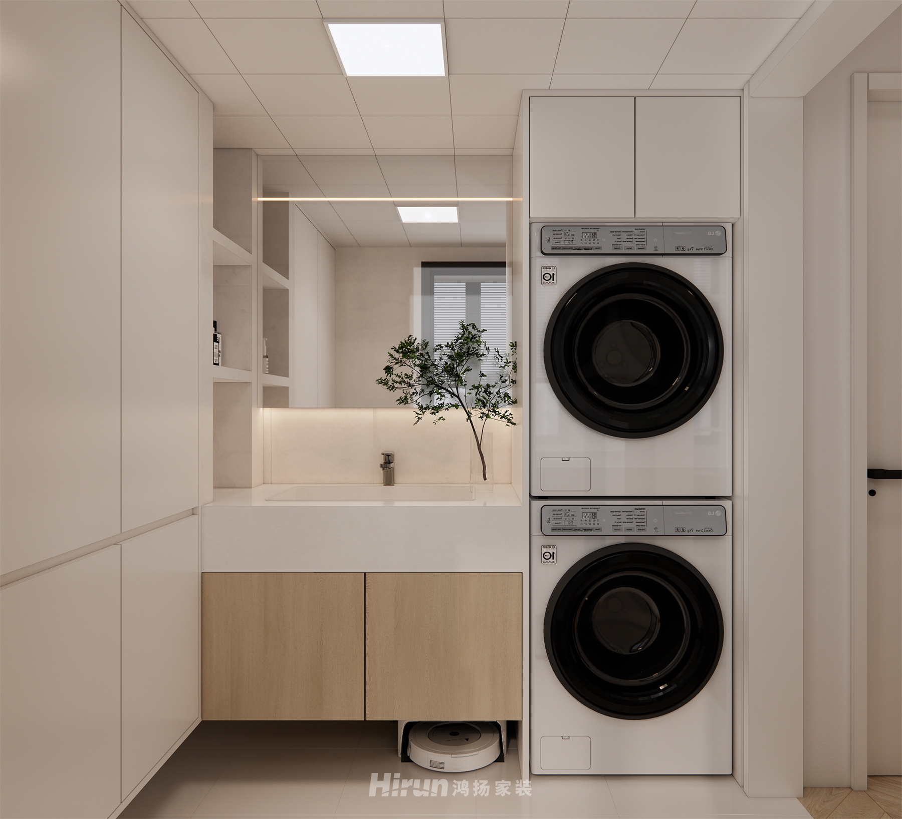 海韻天城143㎡北歐之光四居室 裝修案例效果圖-9