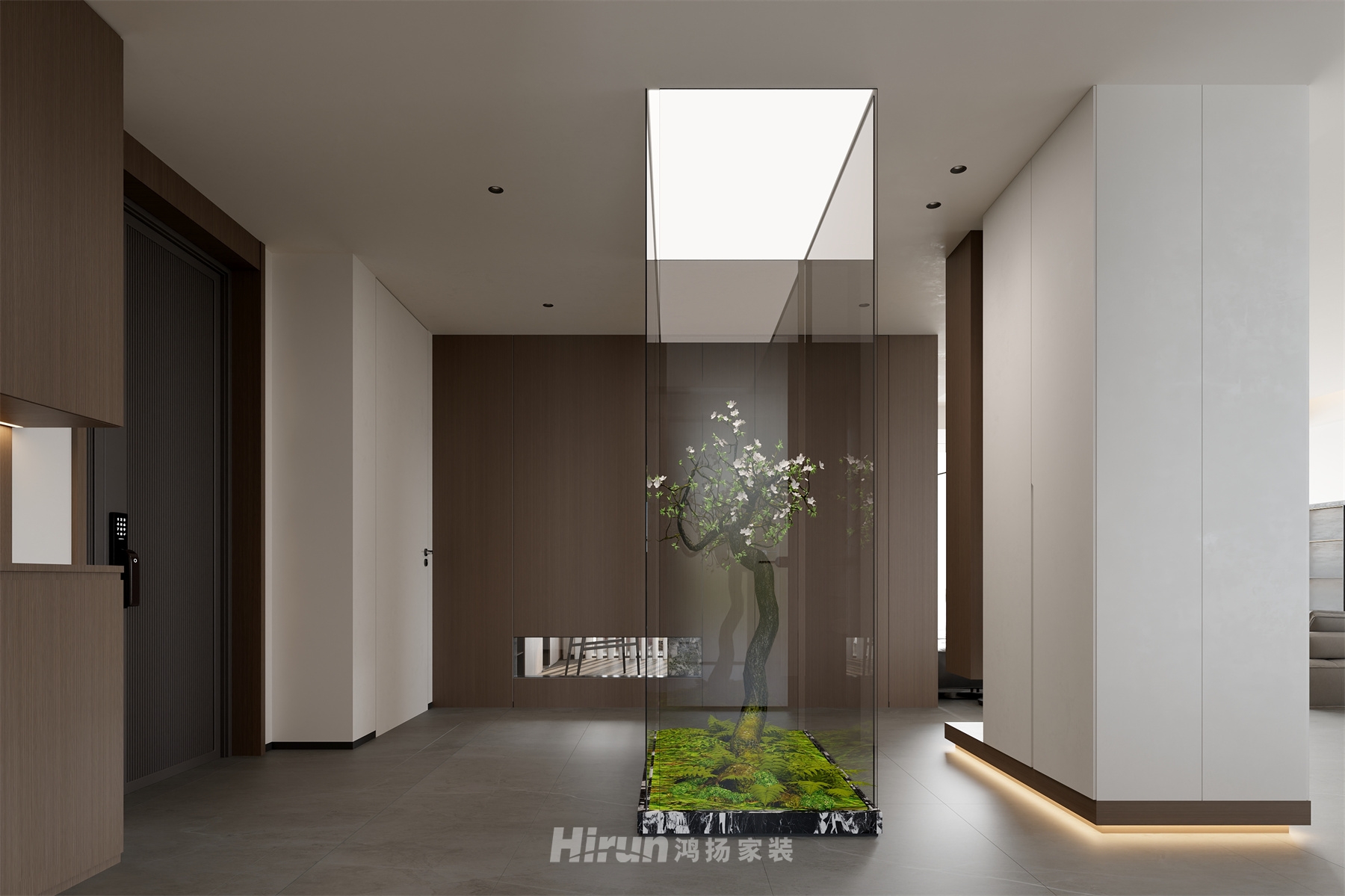 金茂云府176㎡雅致現代四居室 裝修案例效果圖-5