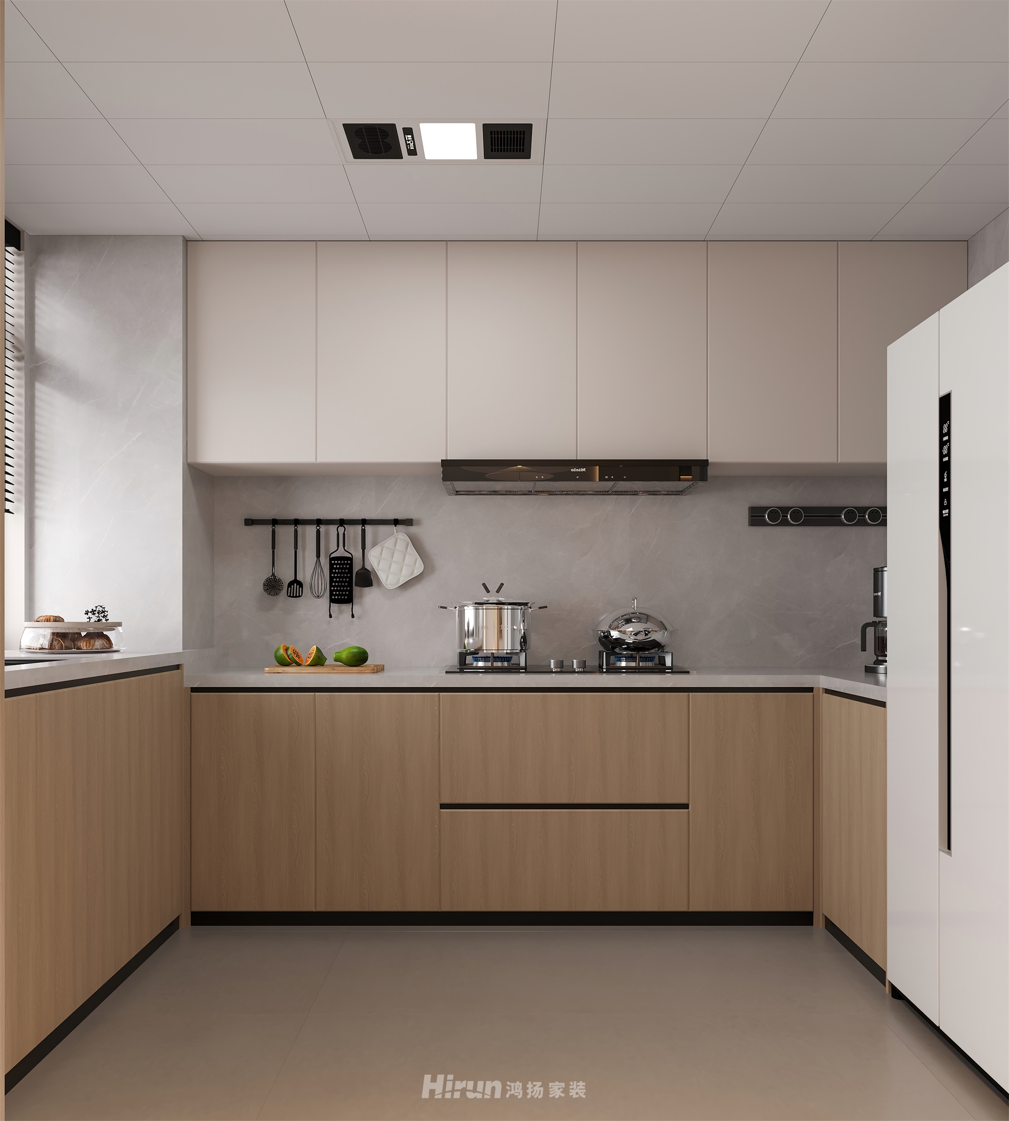 濟世華府153㎡北歐之光四居室 裝修案例效果圖-5