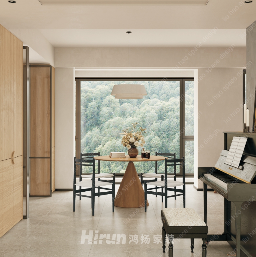 瀧悅長安180㎡北歐之光復式 裝修案例效果圖-7