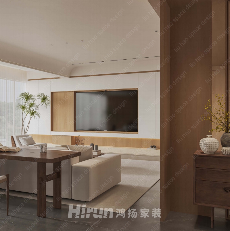 長沙悅府170㎡北歐之光四居室 裝修案例效果圖-2