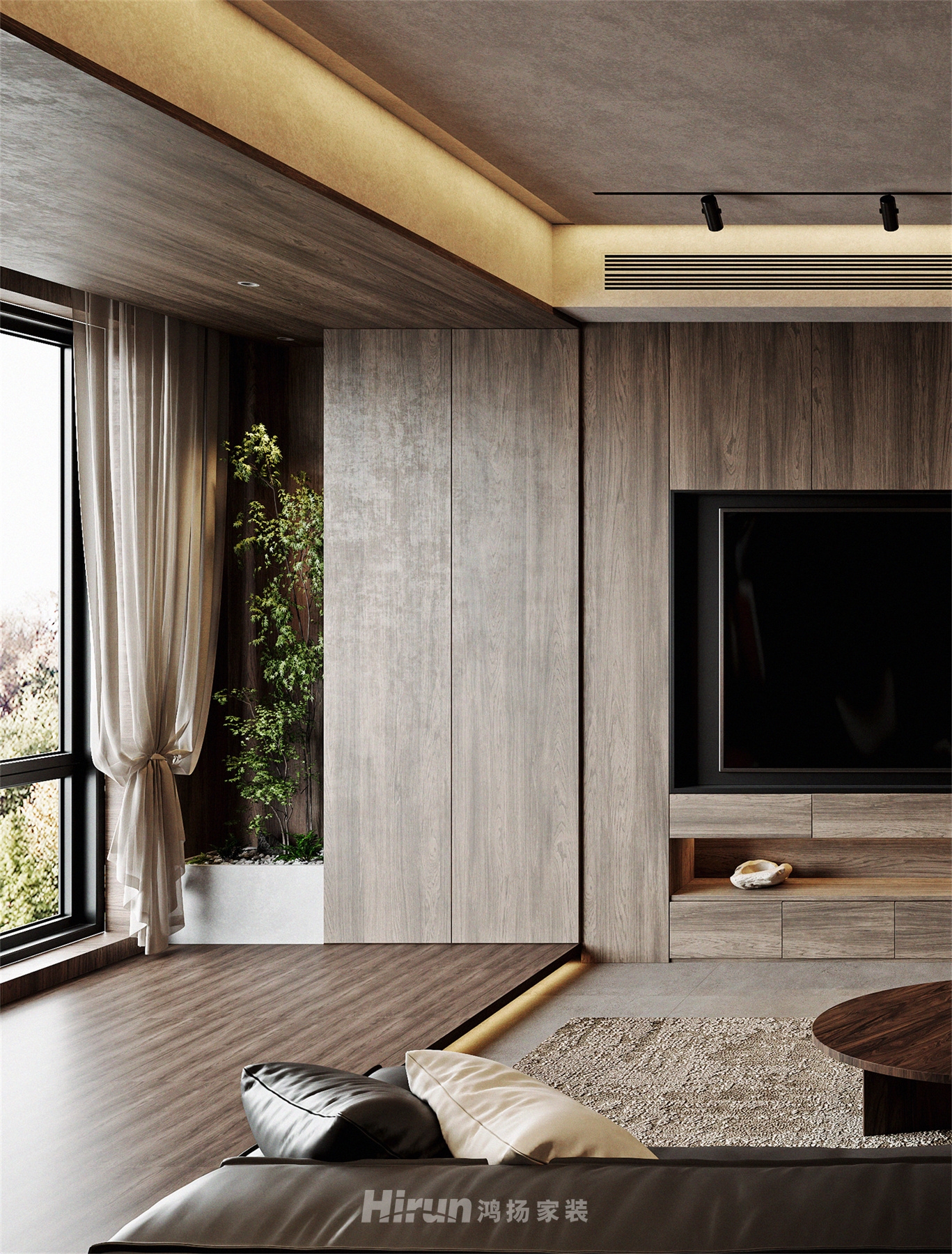 保利·香檳國際180㎡復古風潮大平層 裝修案例效果圖-15