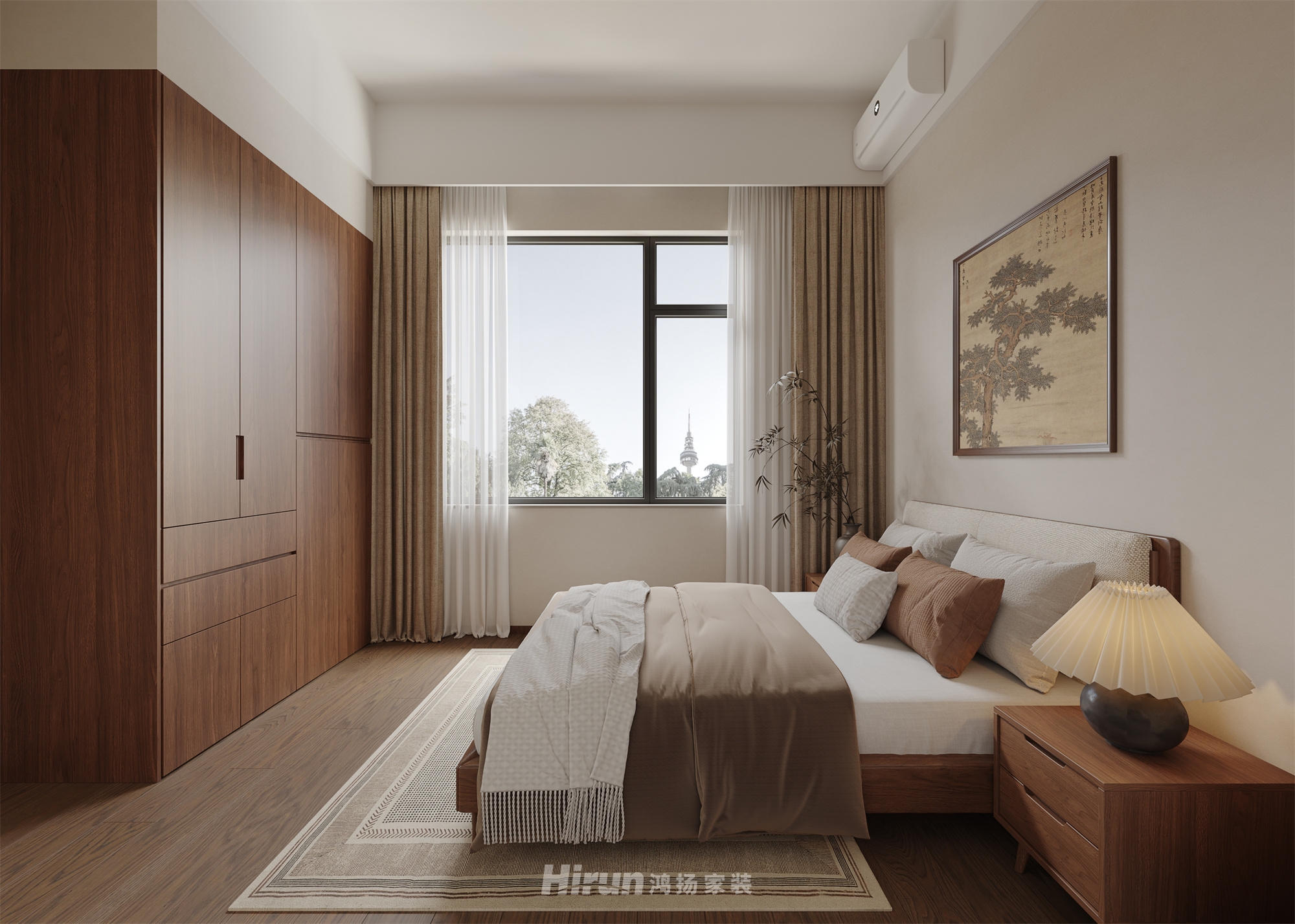 麻陽自建房406㎡復古風潮別墅 裝修案例效果圖-7