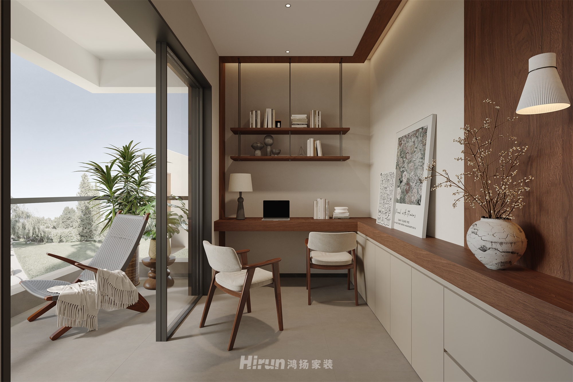 麻陽自建房406㎡復古風潮別墅 裝修案例效果圖-5