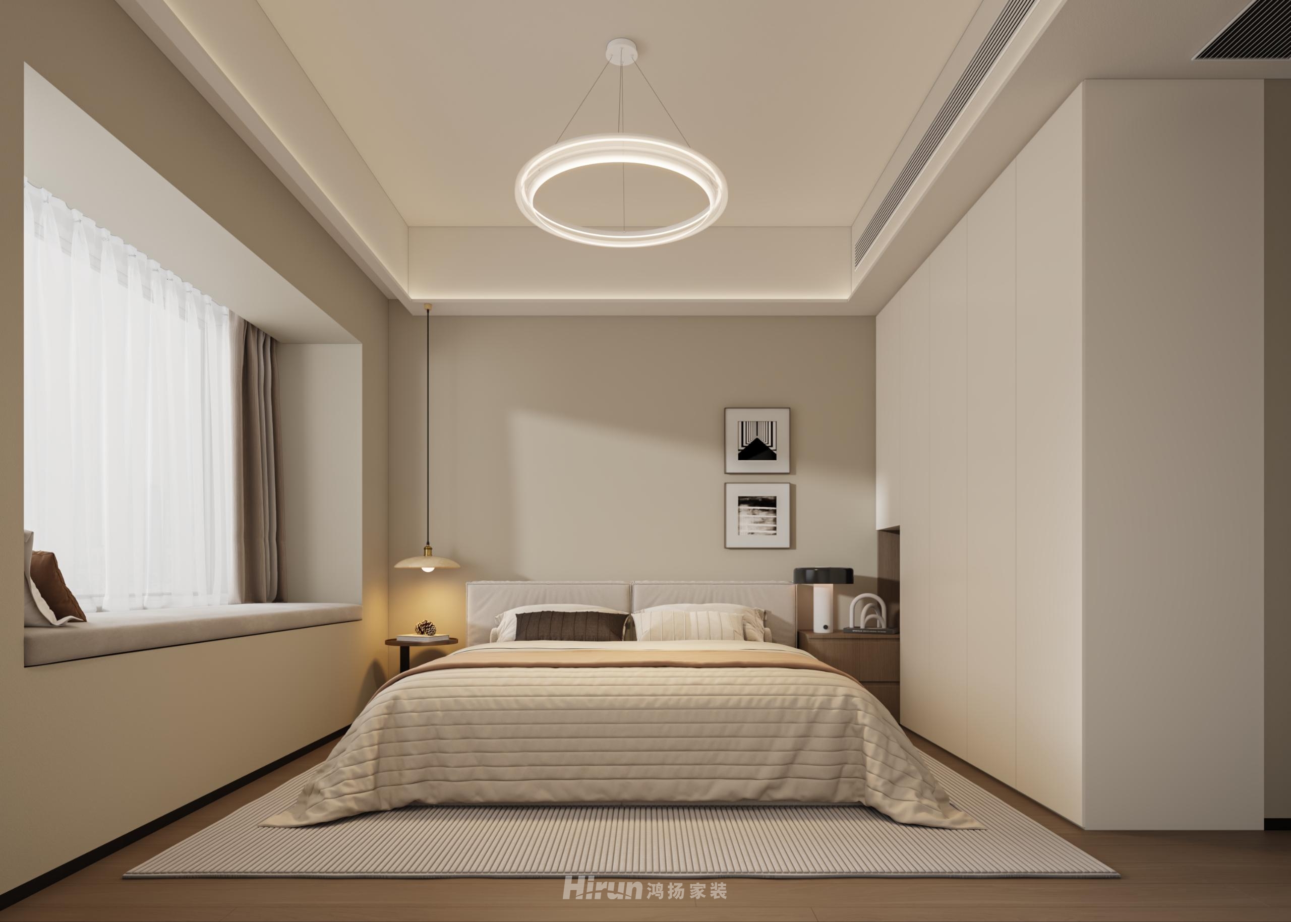 龍湖春江天曜170㎡雅致現代五居室 裝修案例效果圖-4