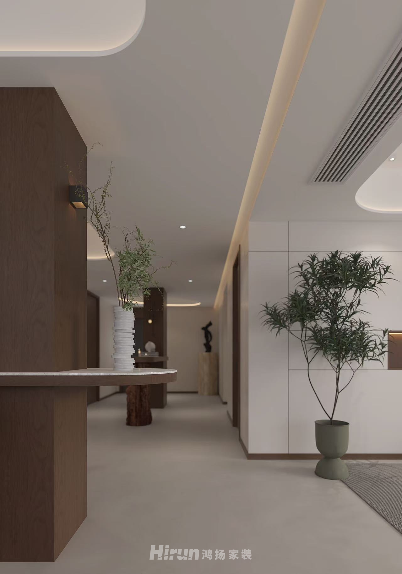 柳湖壹號院167㎡復古風潮四居室 裝修案例效果圖-13