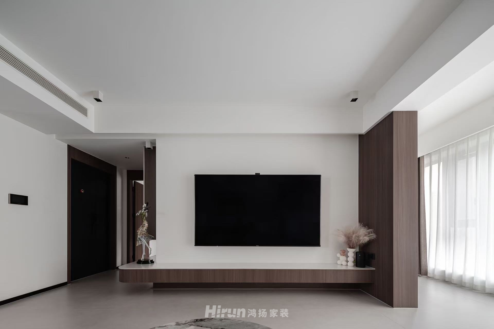 蓉國新賦170㎡雅致現(xiàn)代四居室 裝修案例實(shí)景圖-3